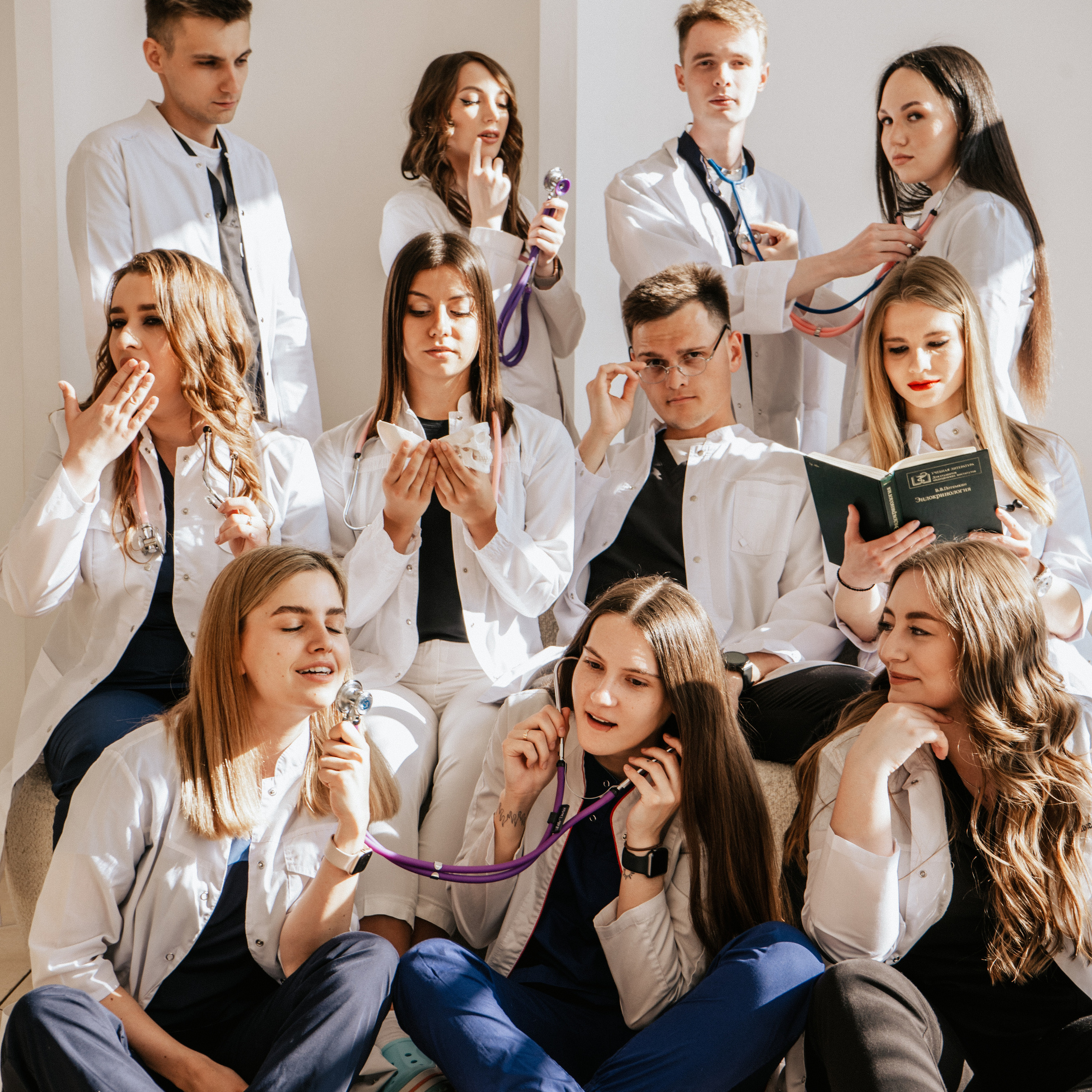 Групповые фото для выпускников медицинского