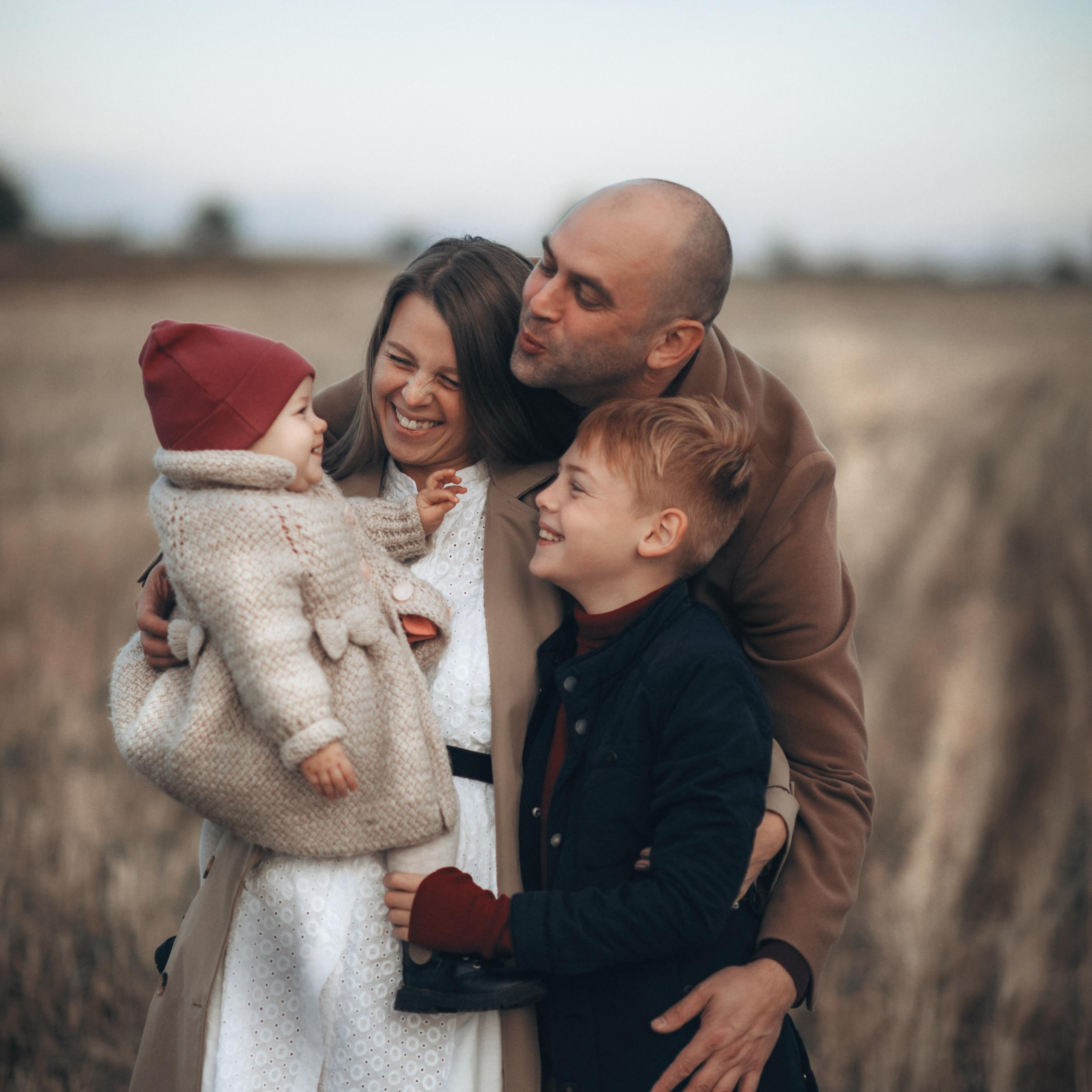 Олеся, Леша, Тимофей, Мия.