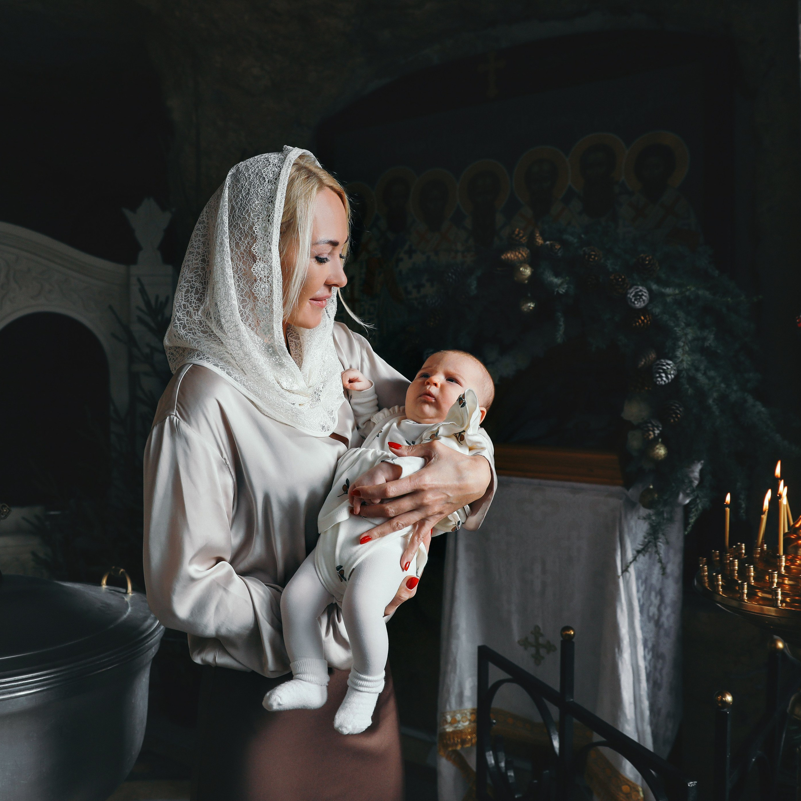 Крещение Алиса Свято-Георгиевский монастырь