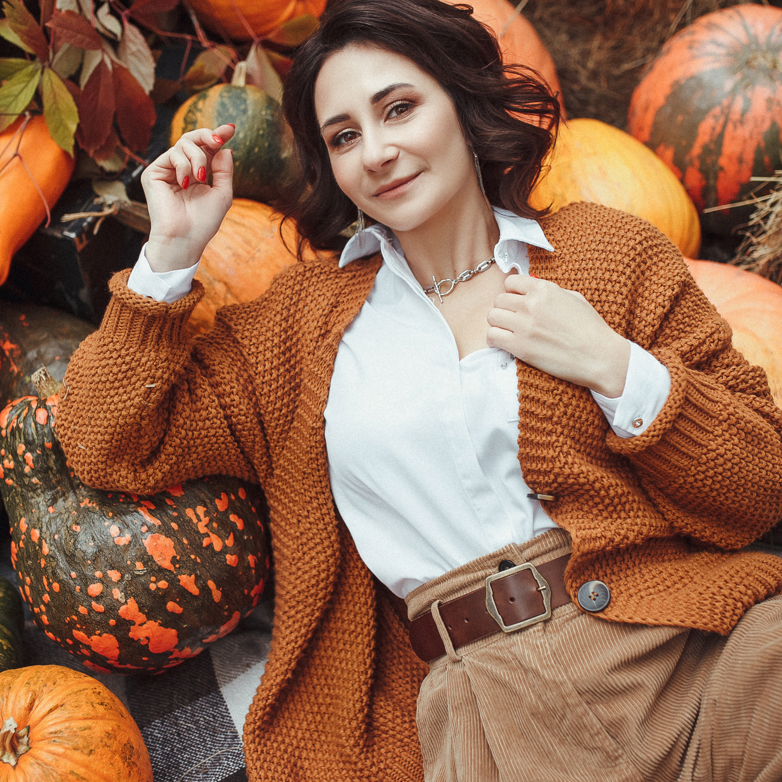 Осенний фотодень с тыквами