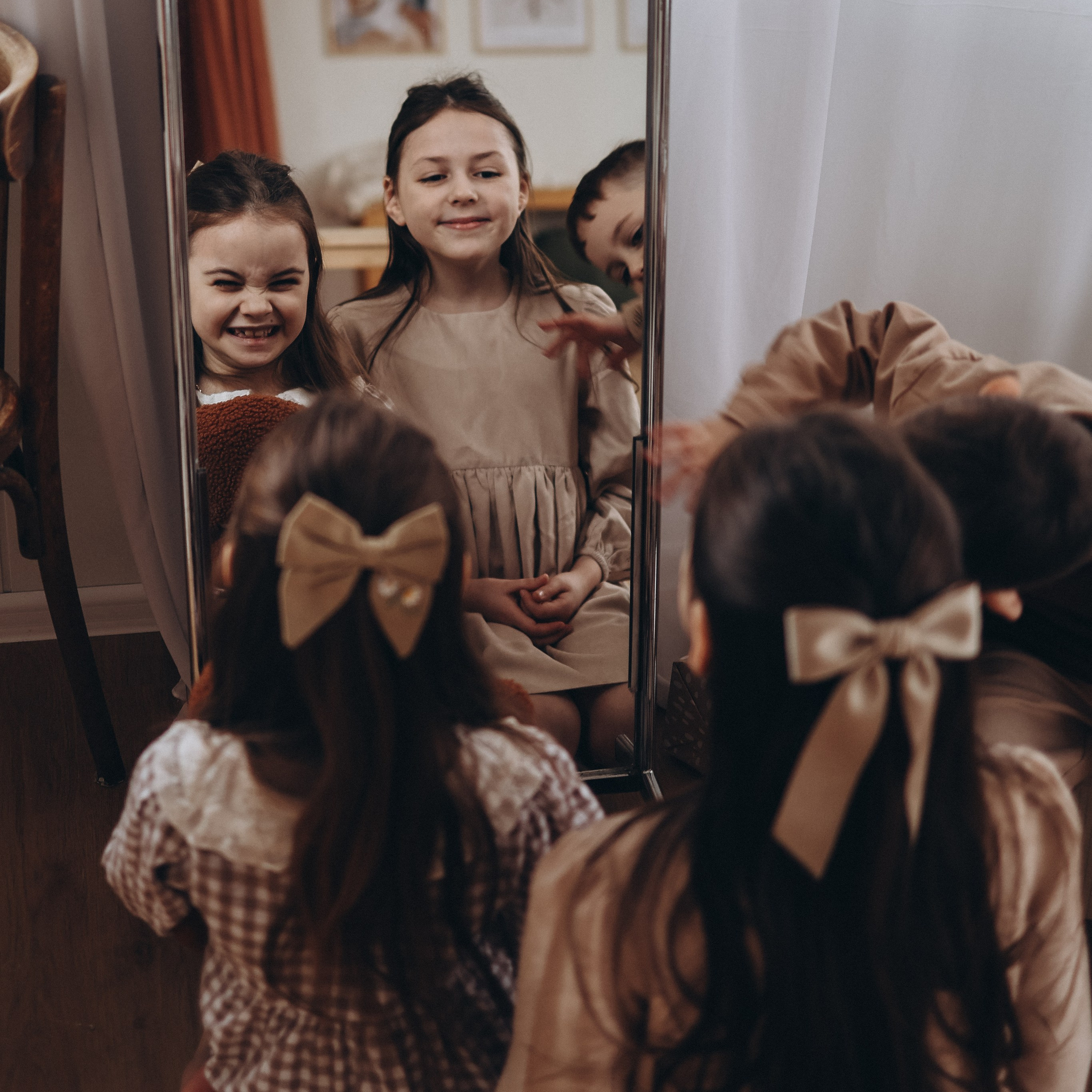 Новогодняя съёмка в студии