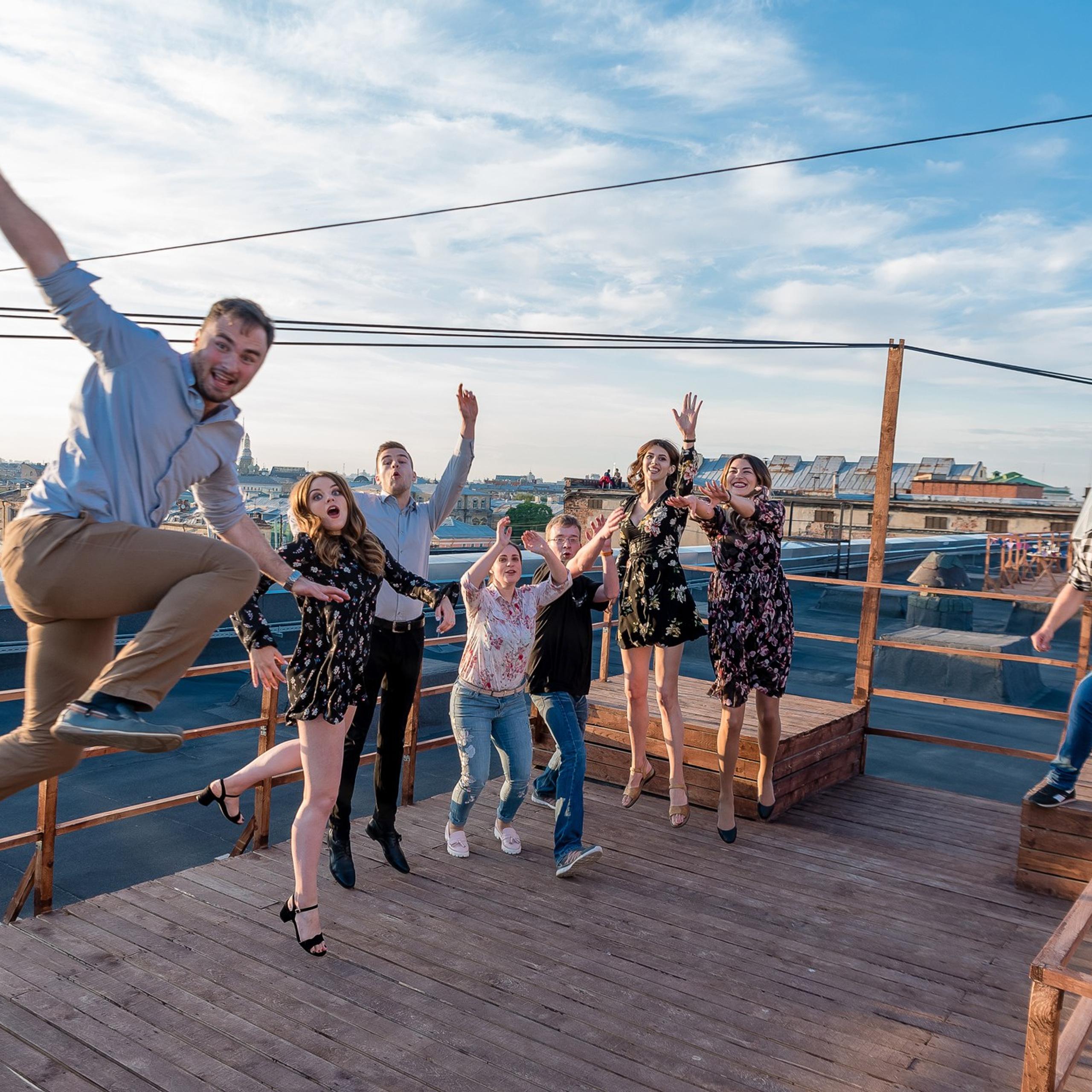 Вечеринка на крыше