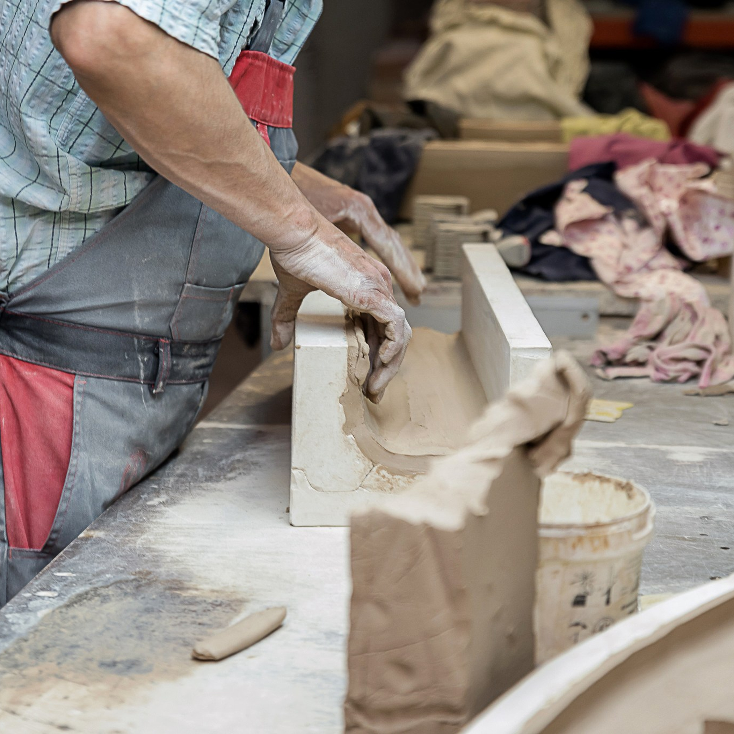 Экскурсия в цех по производству керамики