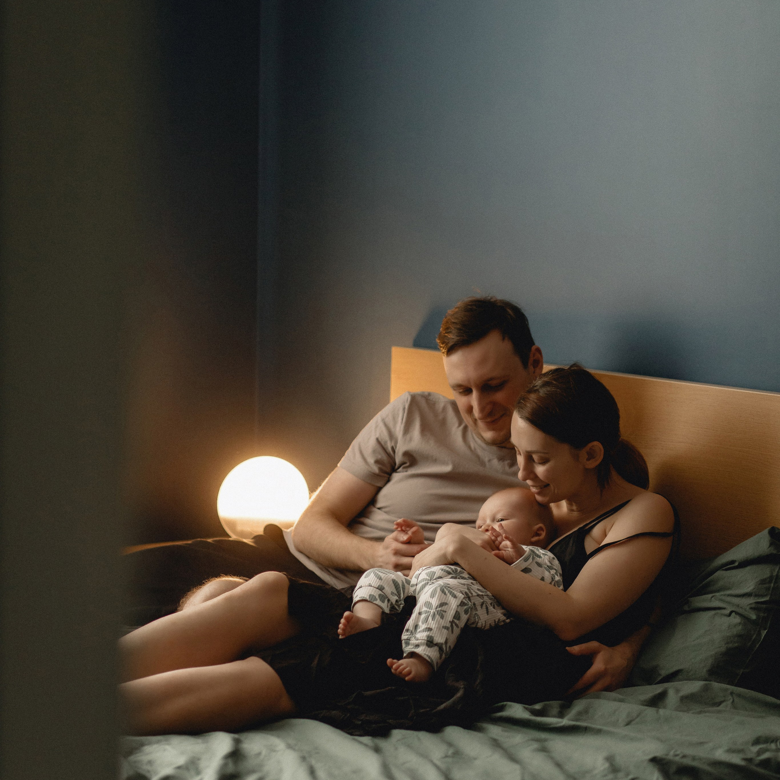 Дима, Катя и&nbsp;малыш Юра