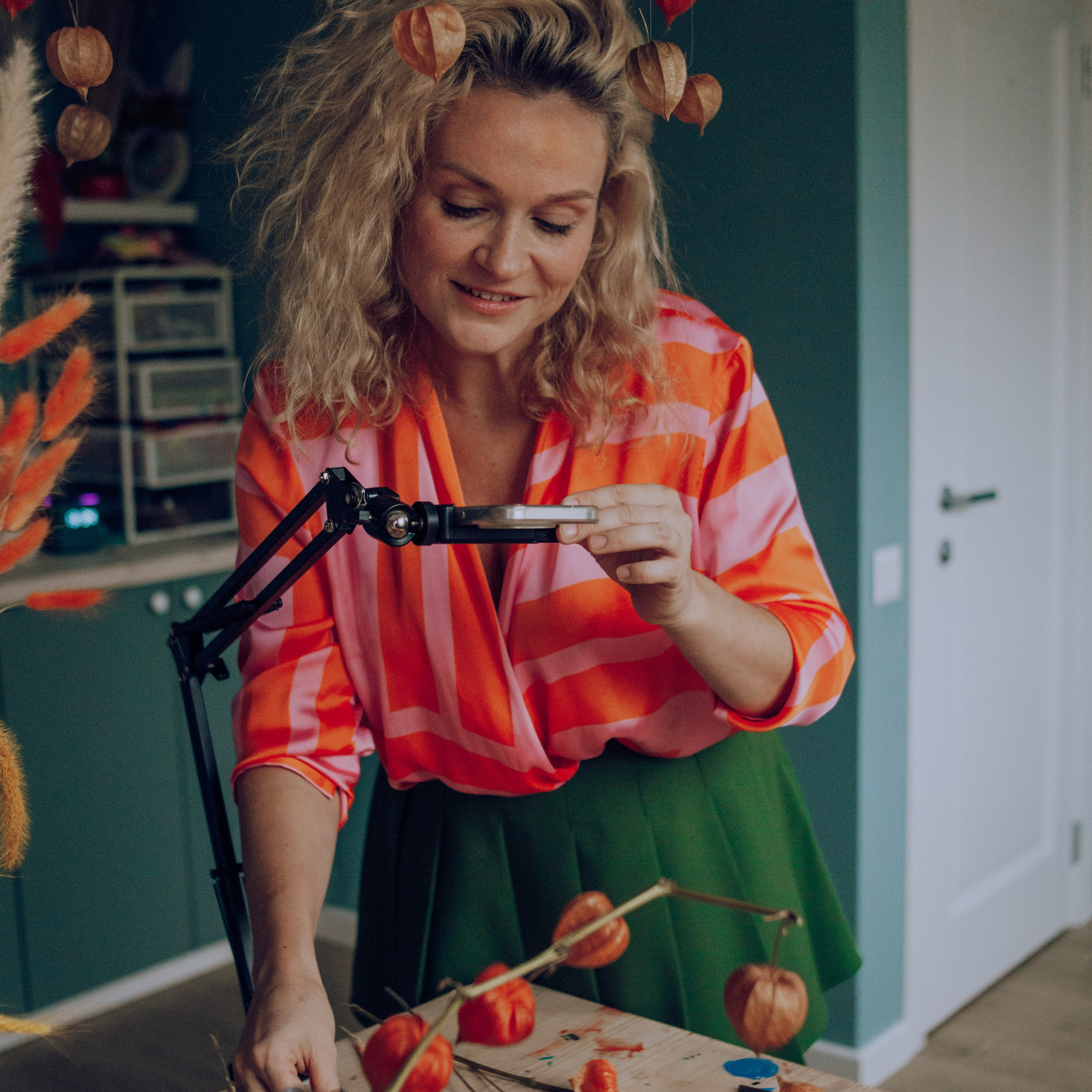 В мастерской Наташи Ой