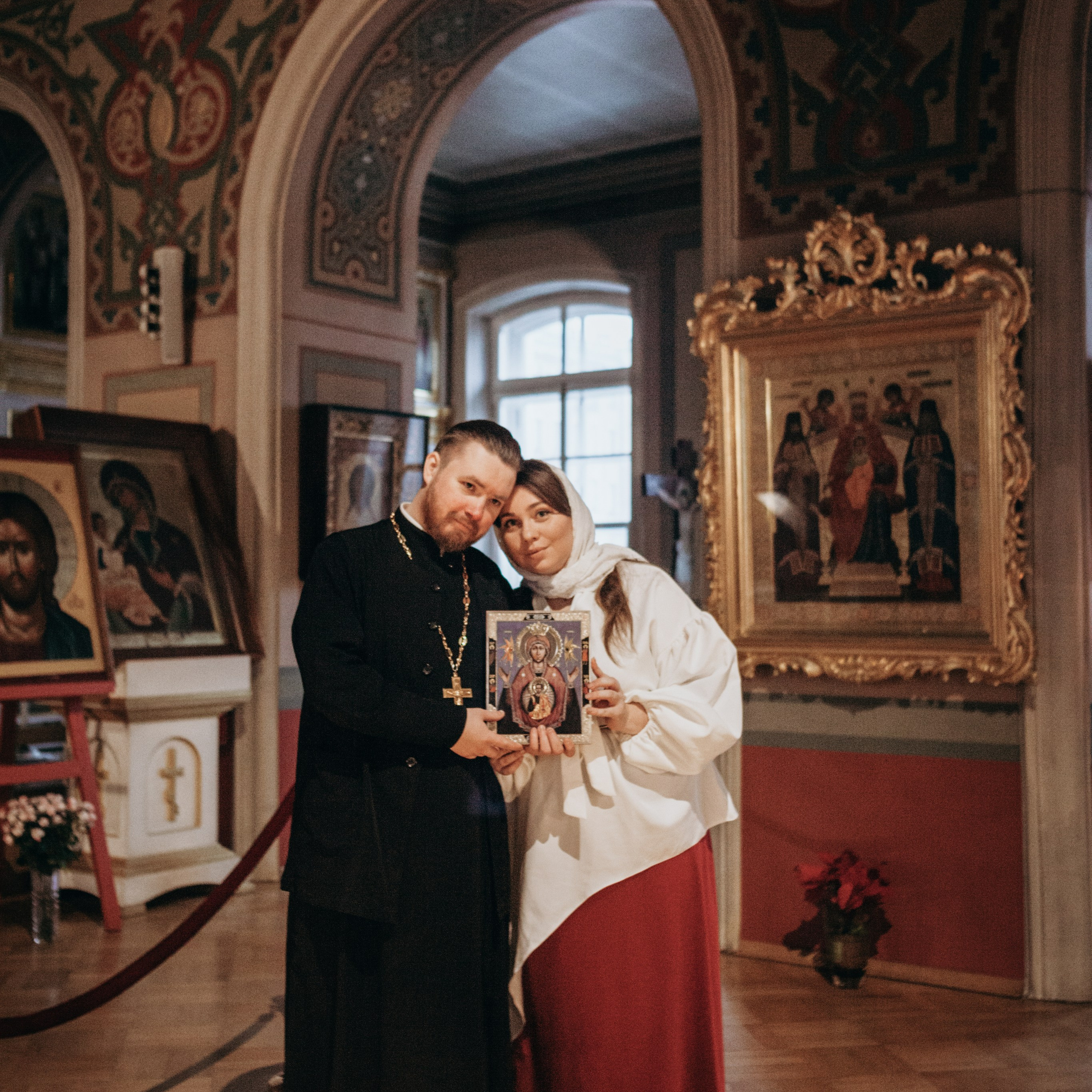 Матушка Екатерина и отец Сергий