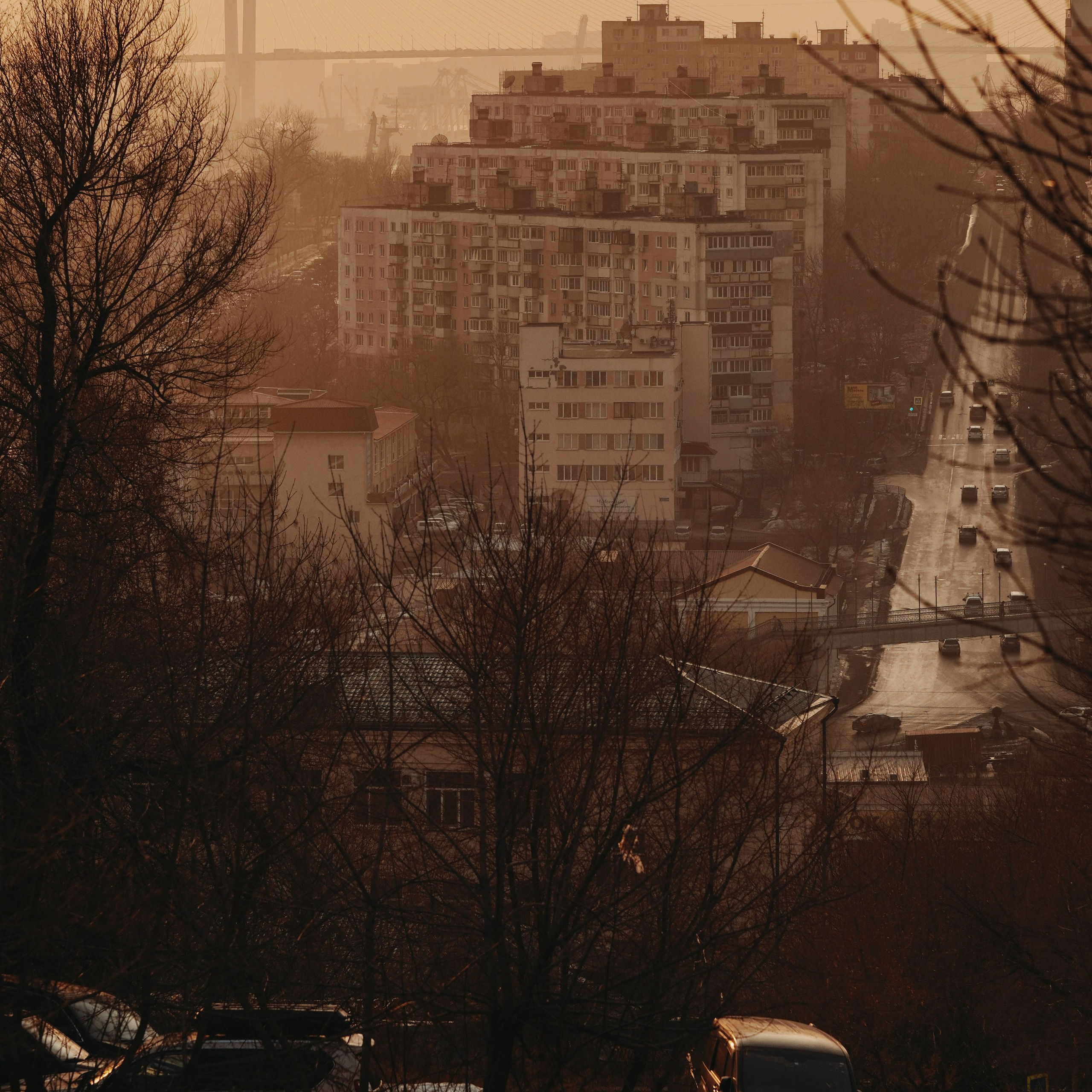 Февраль во Владивостоке