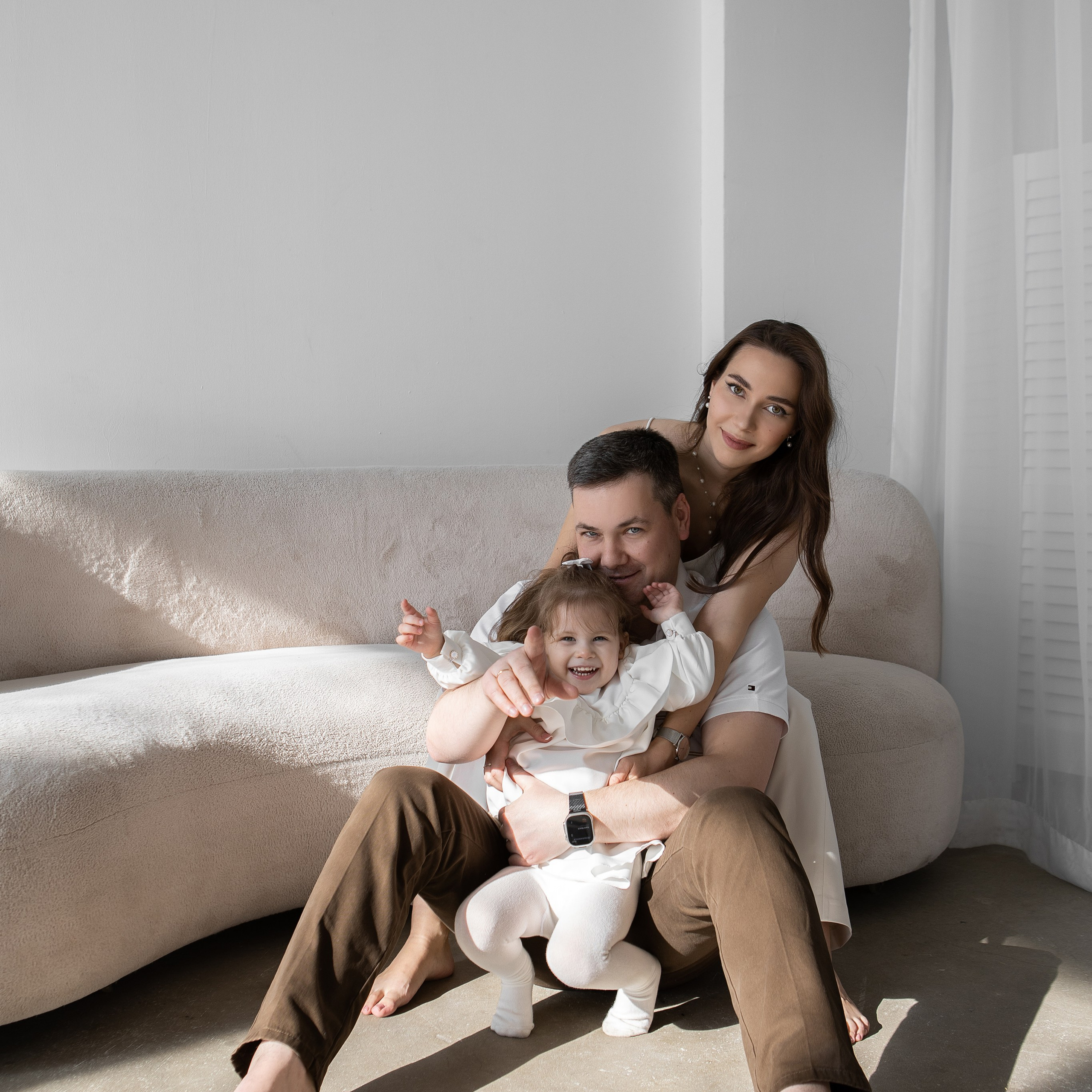 Полина, Ксения и Артем