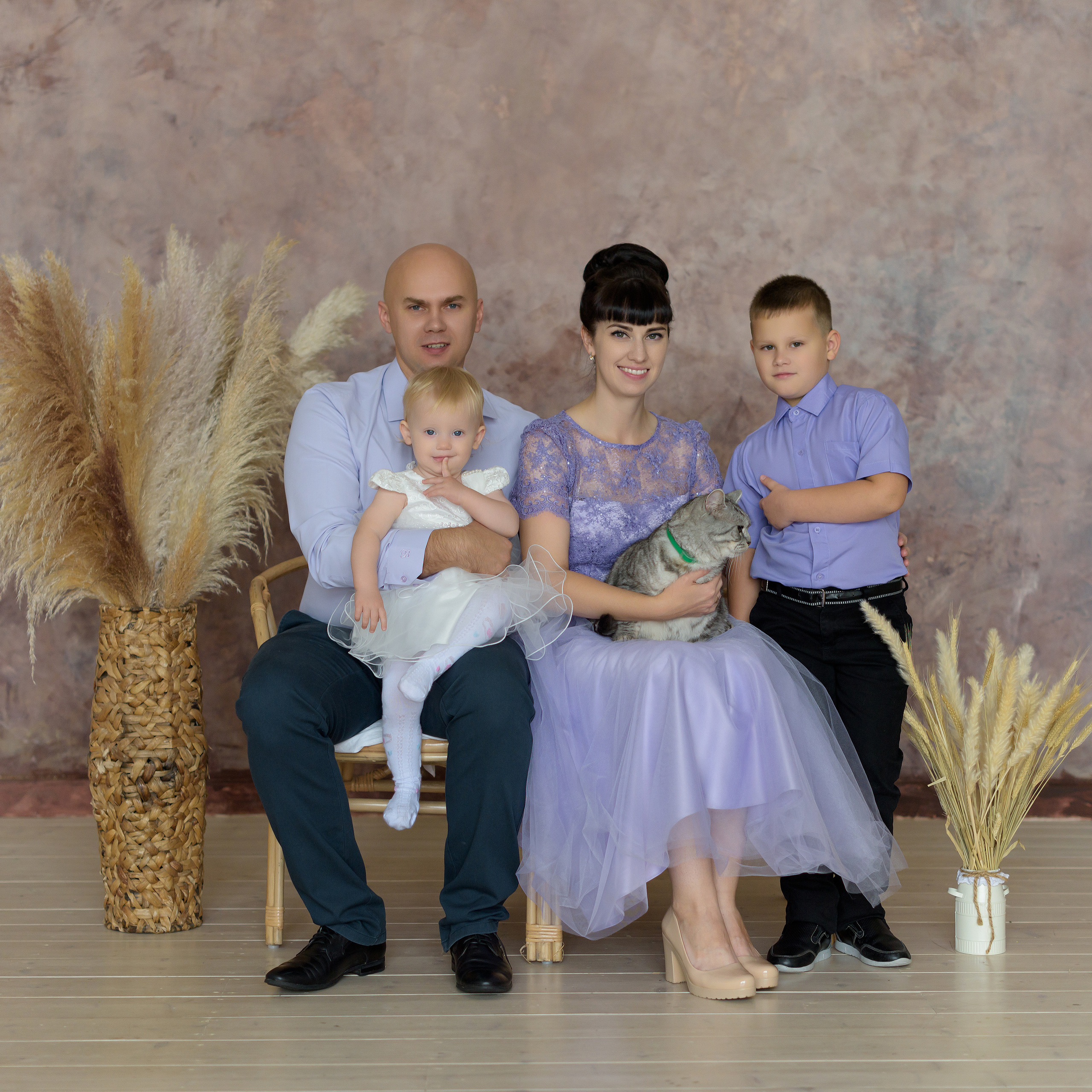 Верина, Иван, Даня и Ариша