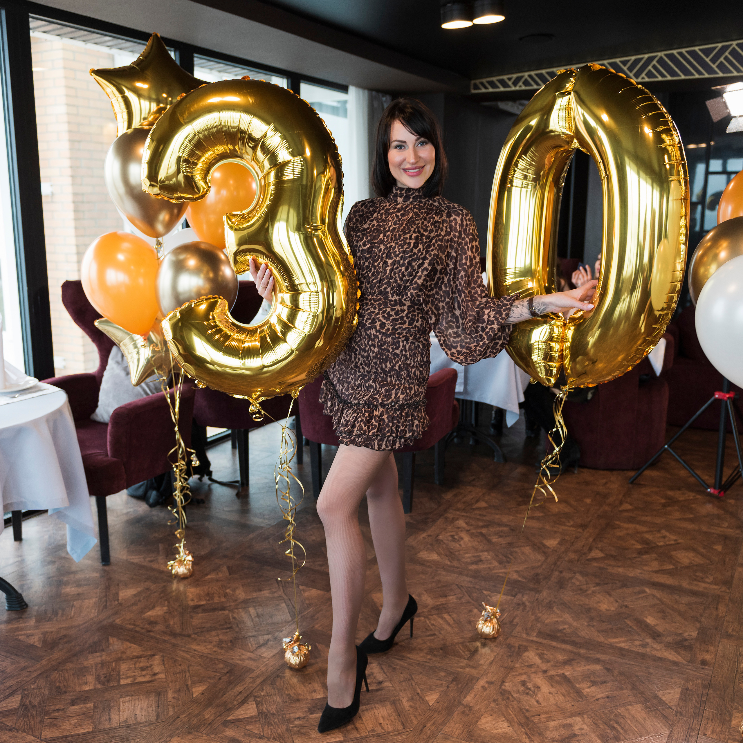 30 лет Светлане. Высота.