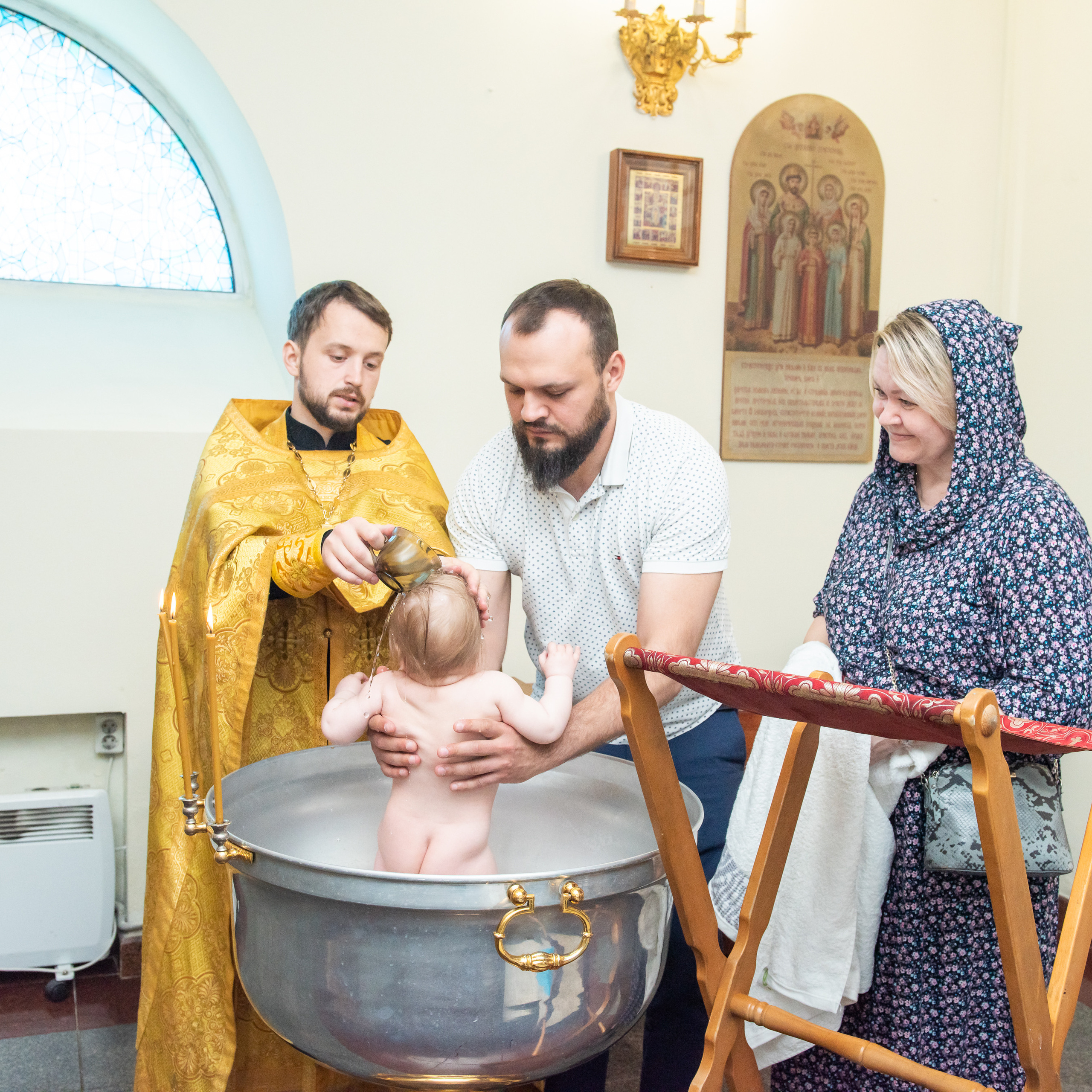 Крещение Полины