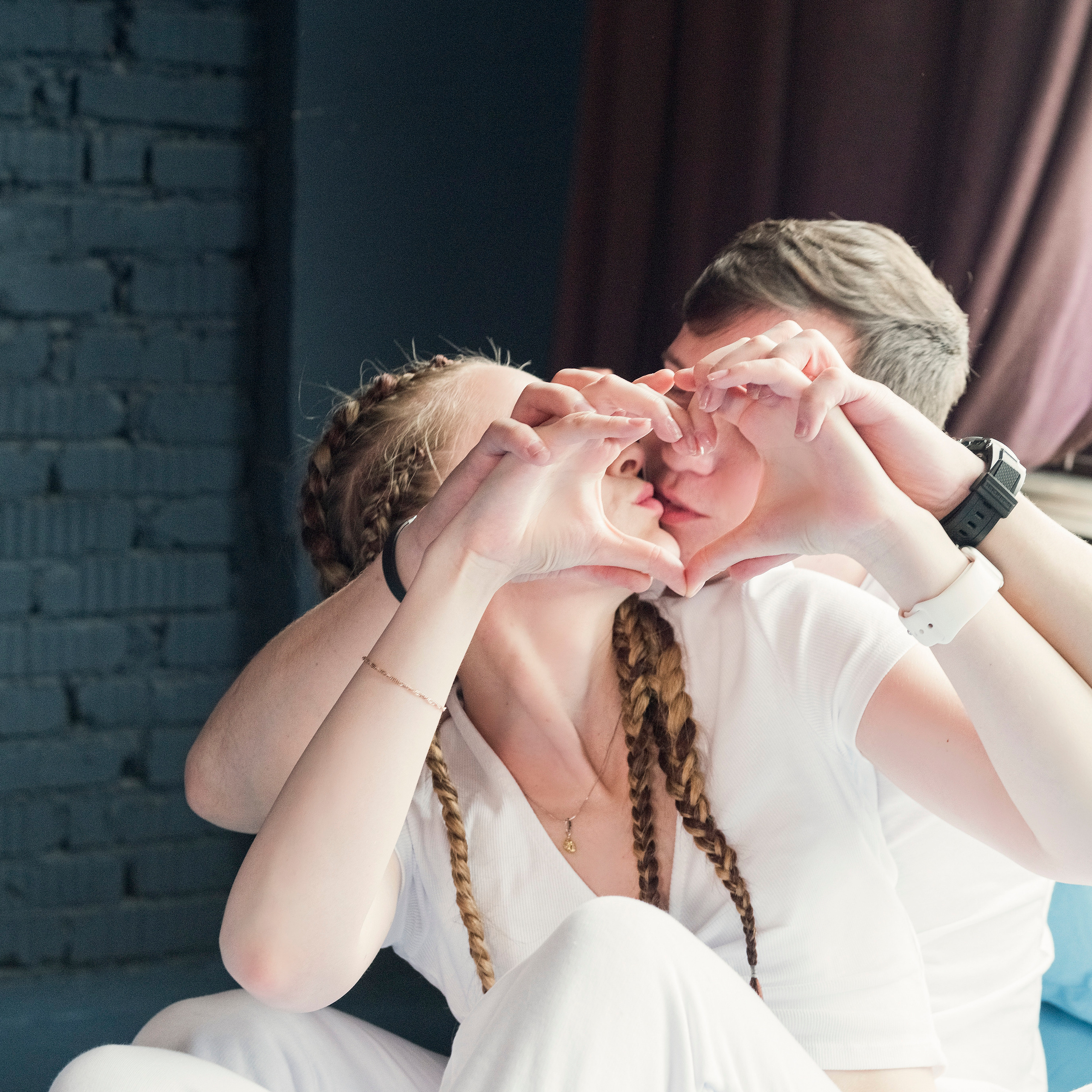 Настя и Николай.