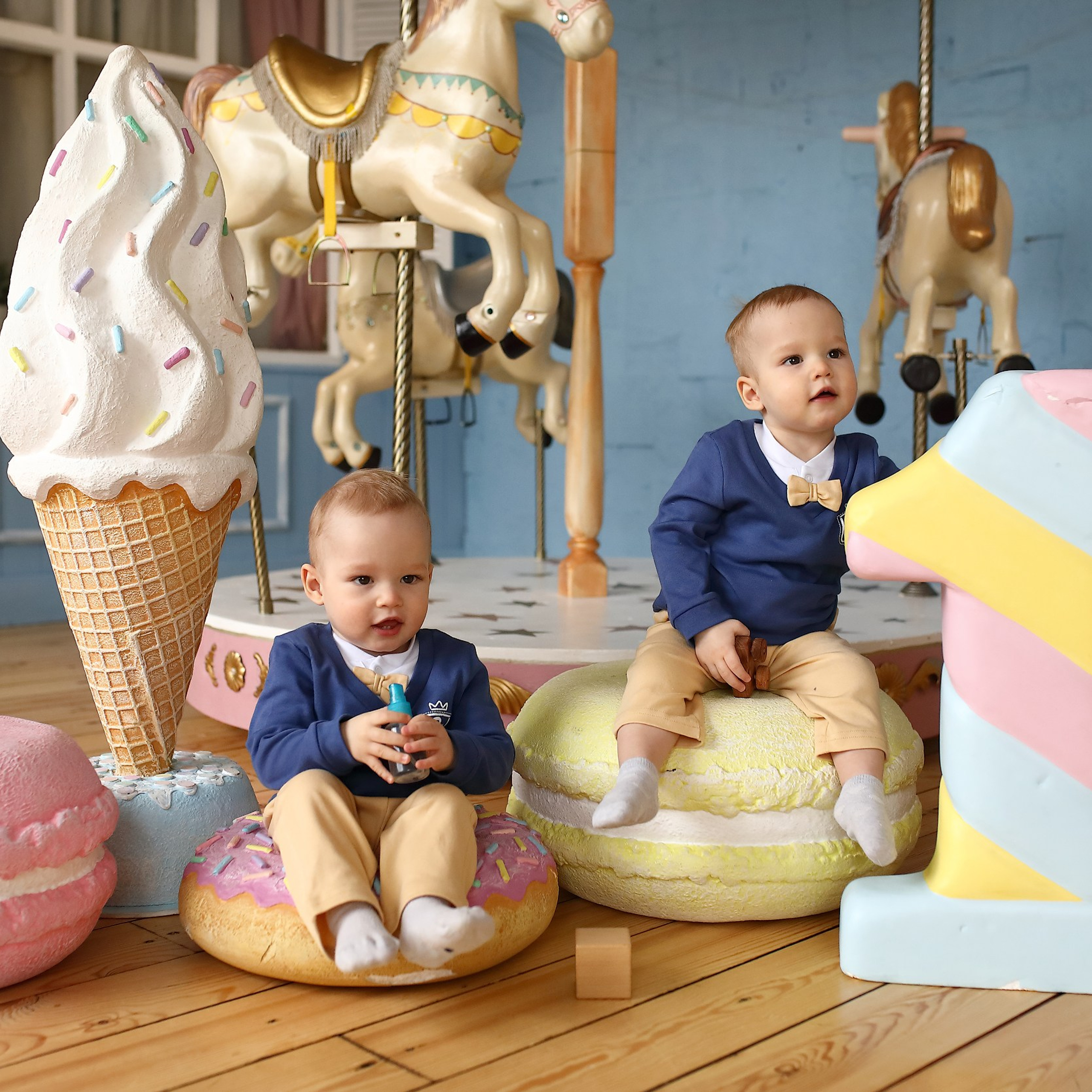 Семейные фотосессии в студии