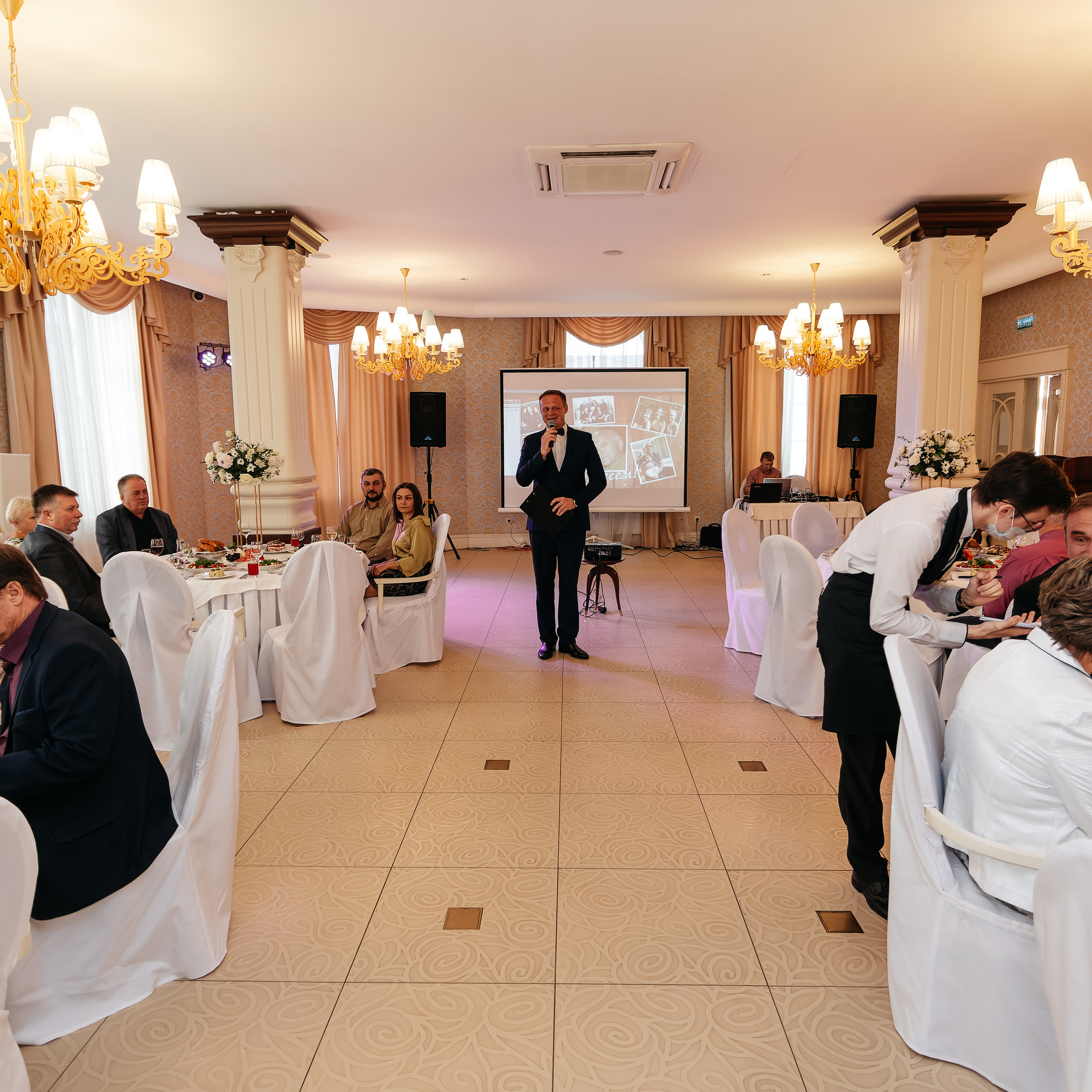 Юбилей. Двор Подзноева