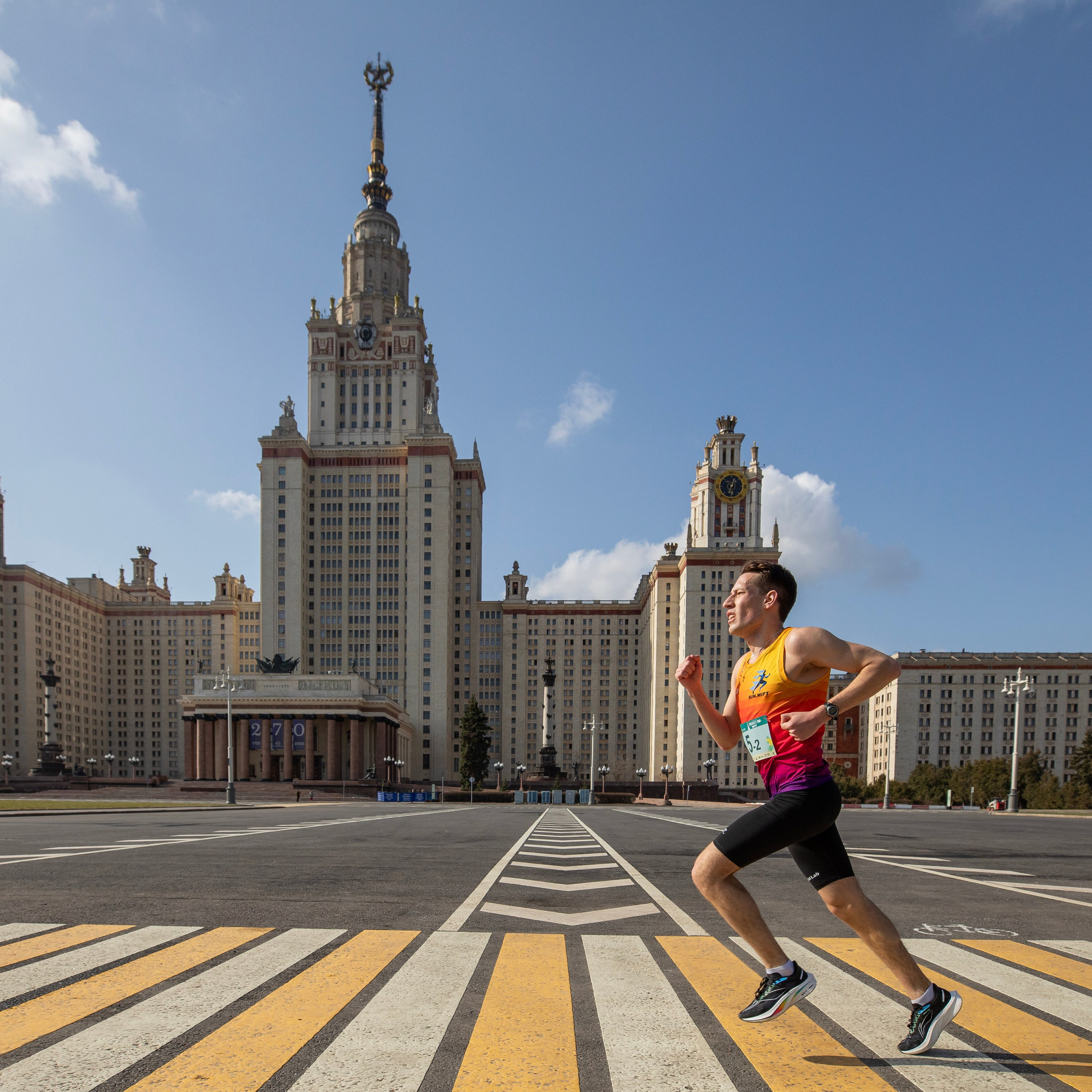 Юбилейный забег МГУ 30.03.25