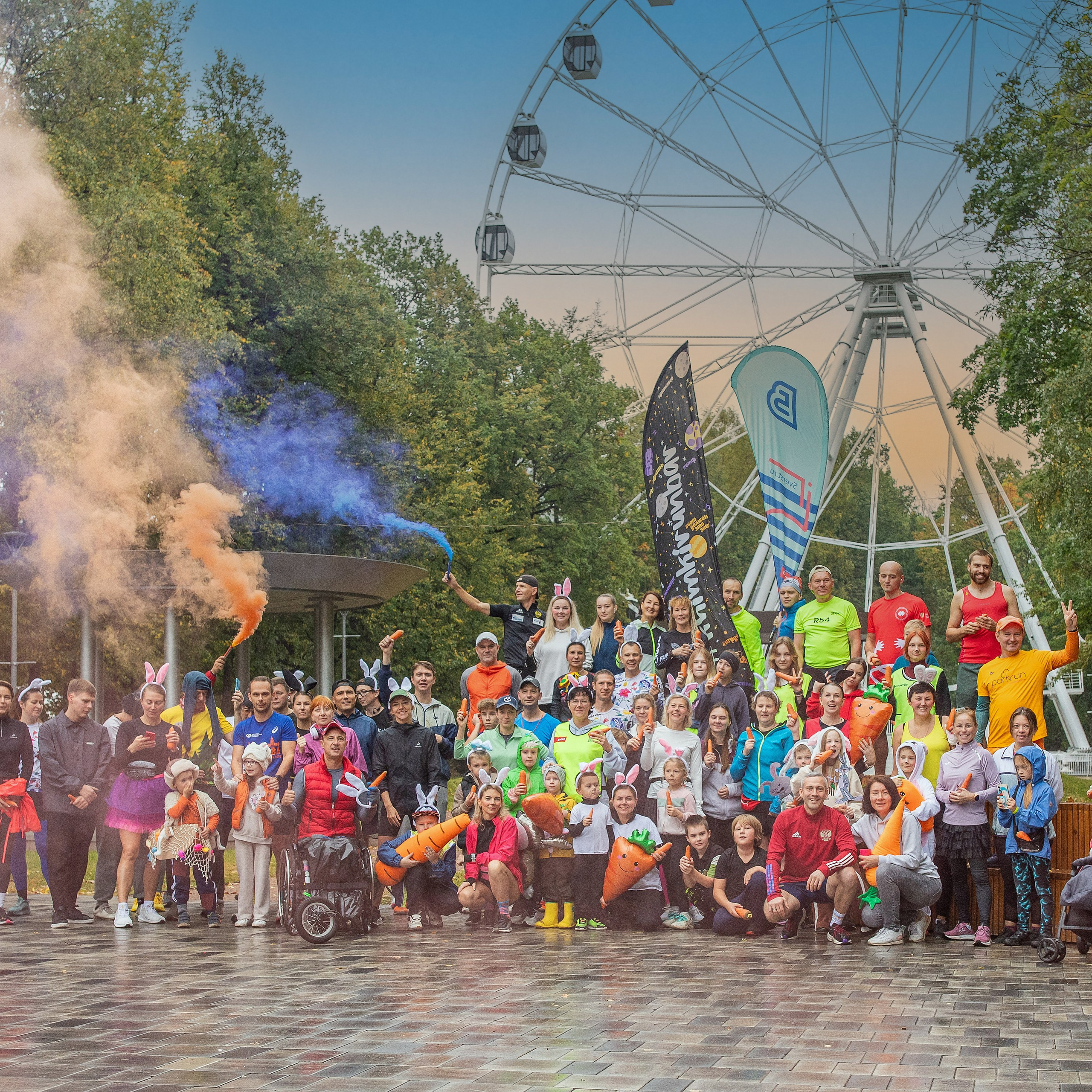 7 лет забегам 5 вёрст Химки 28.09.24