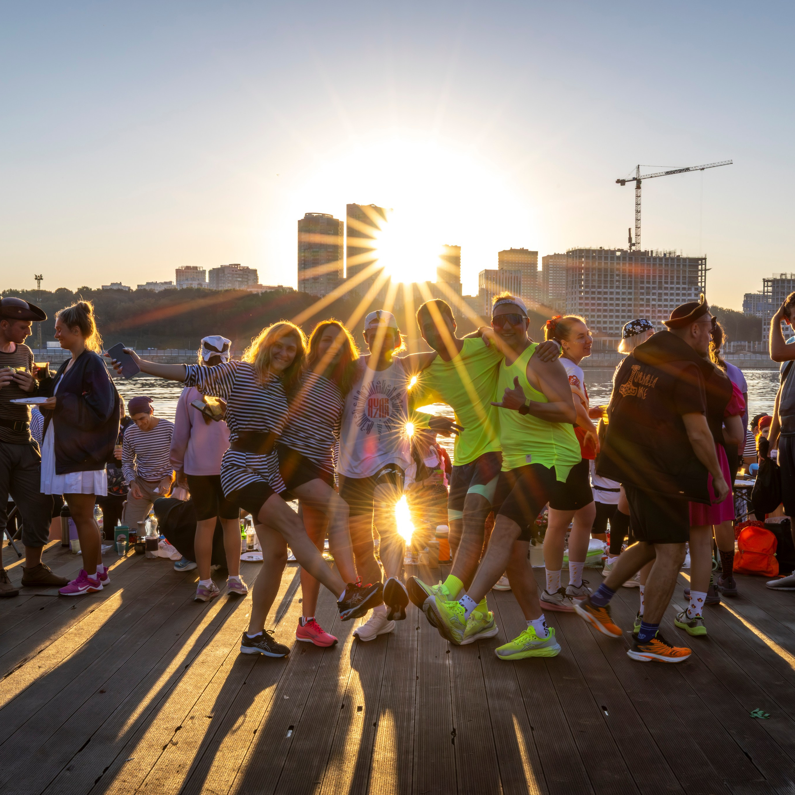 Утренний рассвет с Тушиноги, 31.08.25