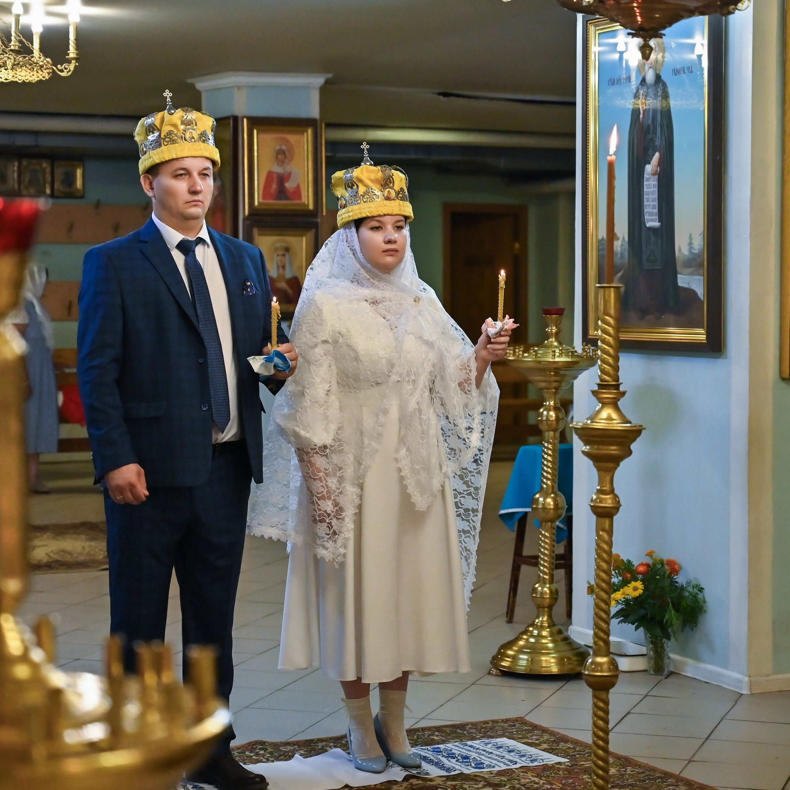 Венчание Андрей и Елена