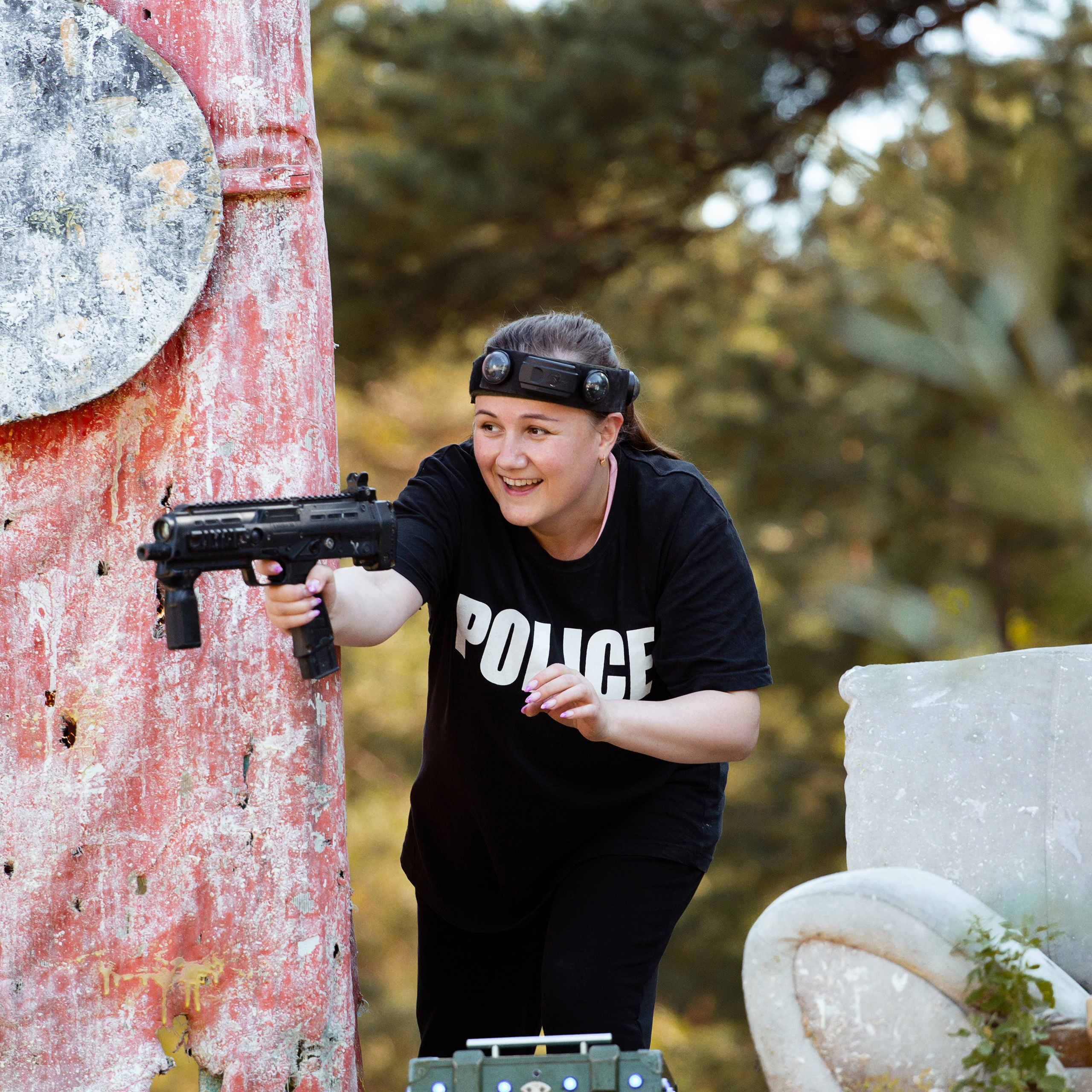 Корпоративная игра лазертаг для компании ГалоПолимер