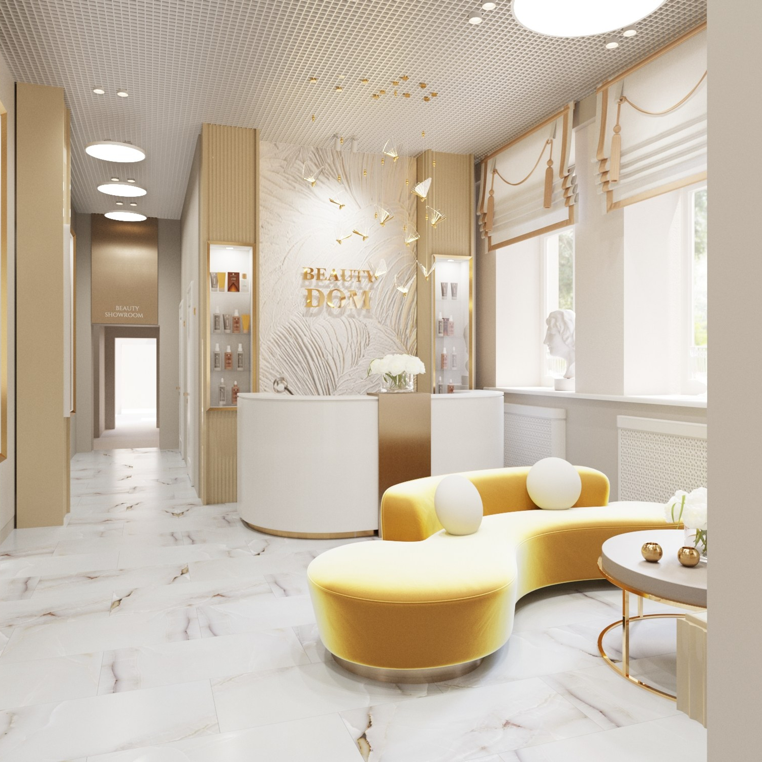 Проект Косметологического центра в старинном здании Екатеринбурга