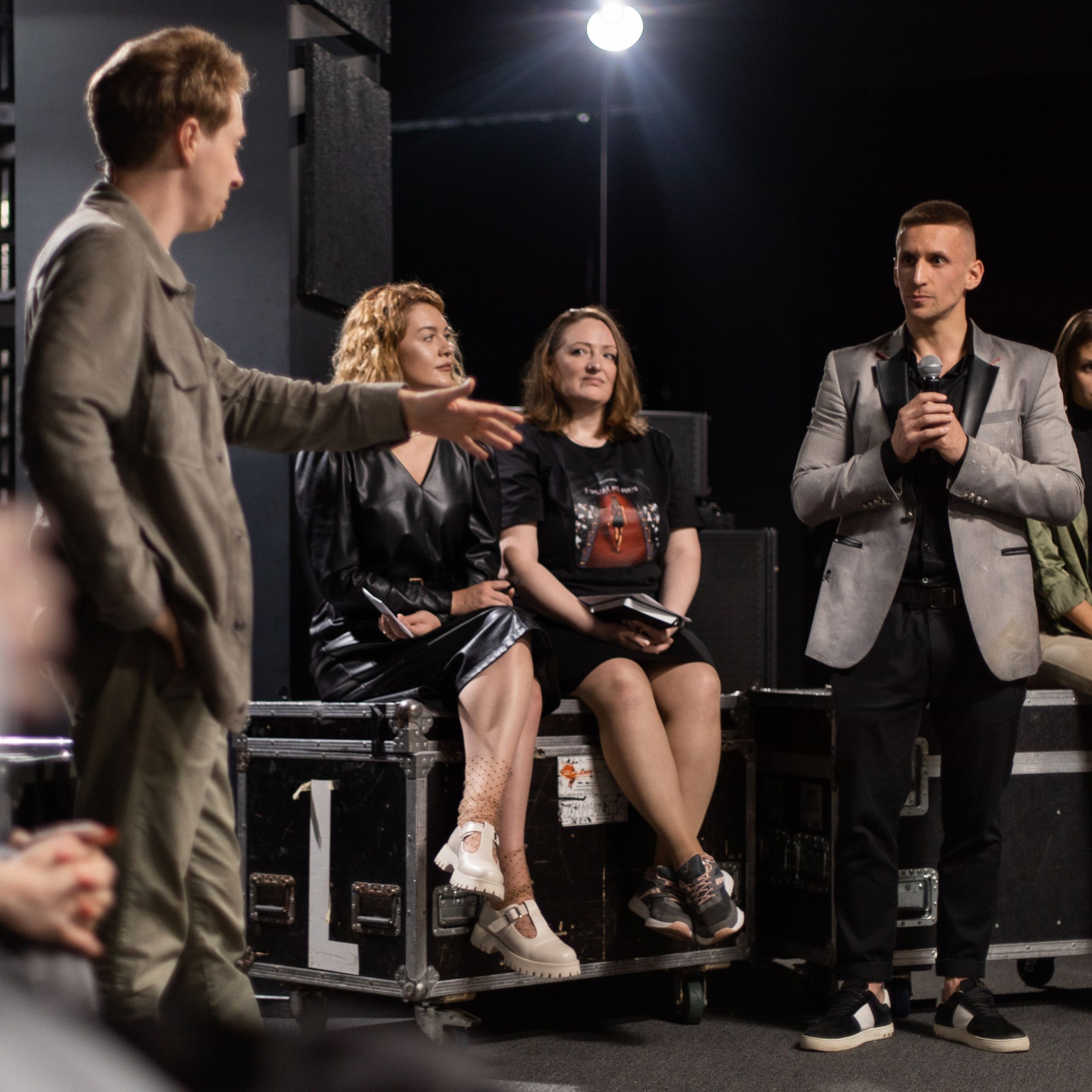 Съемки шоу Гительмана