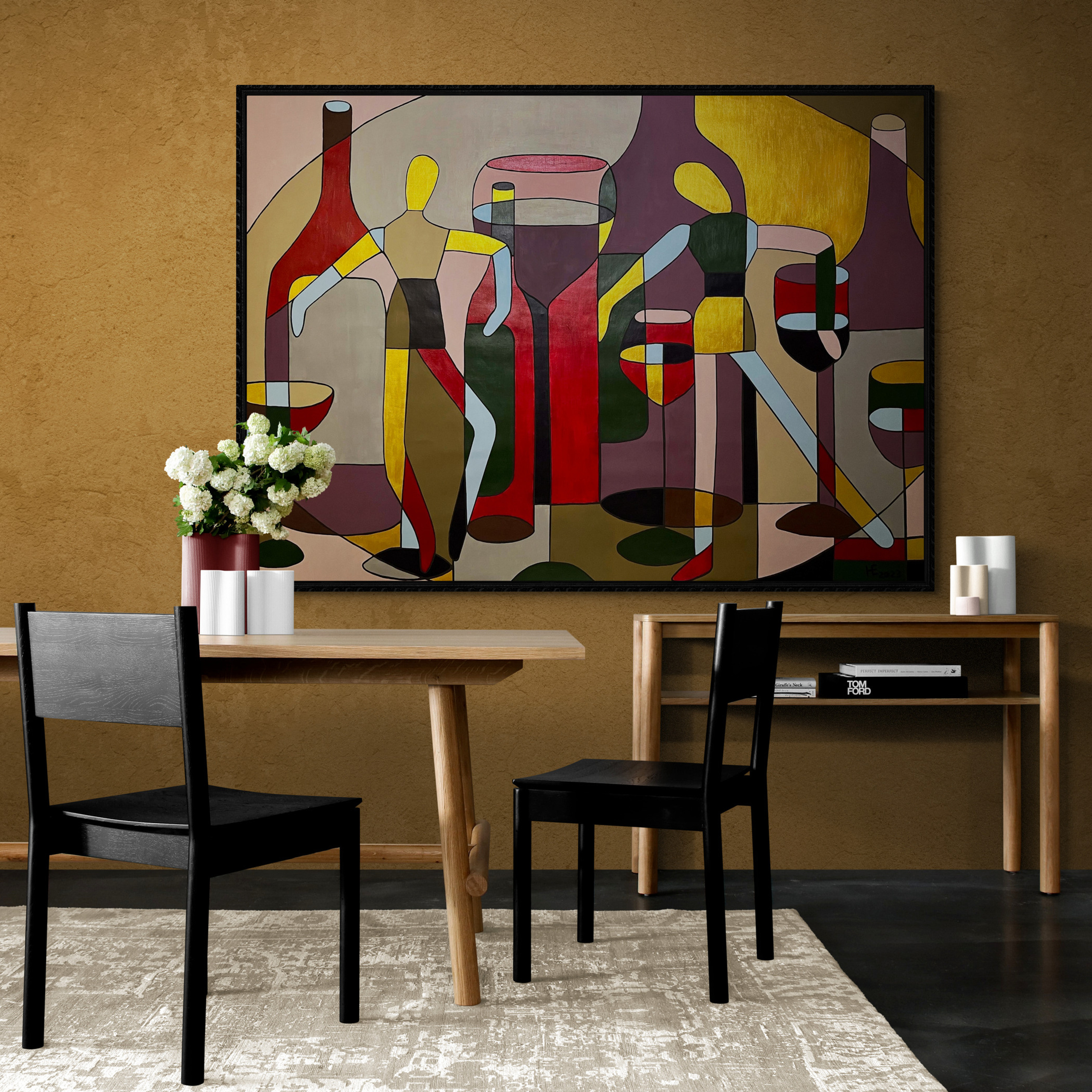 Работы в интерьере. Сайт художника Елены Некрасовой