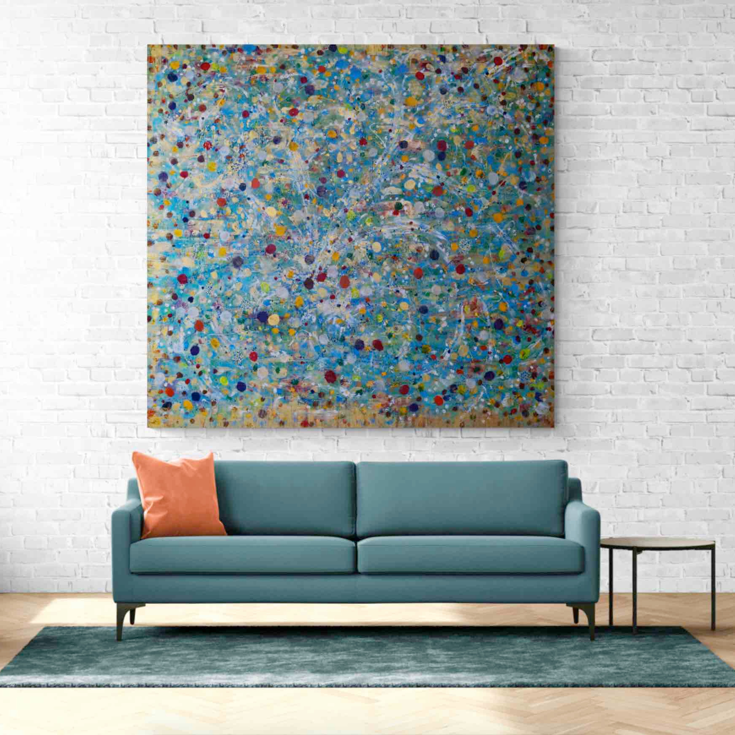 Работы в интерьере. Сайт художника Елены Некрасовой