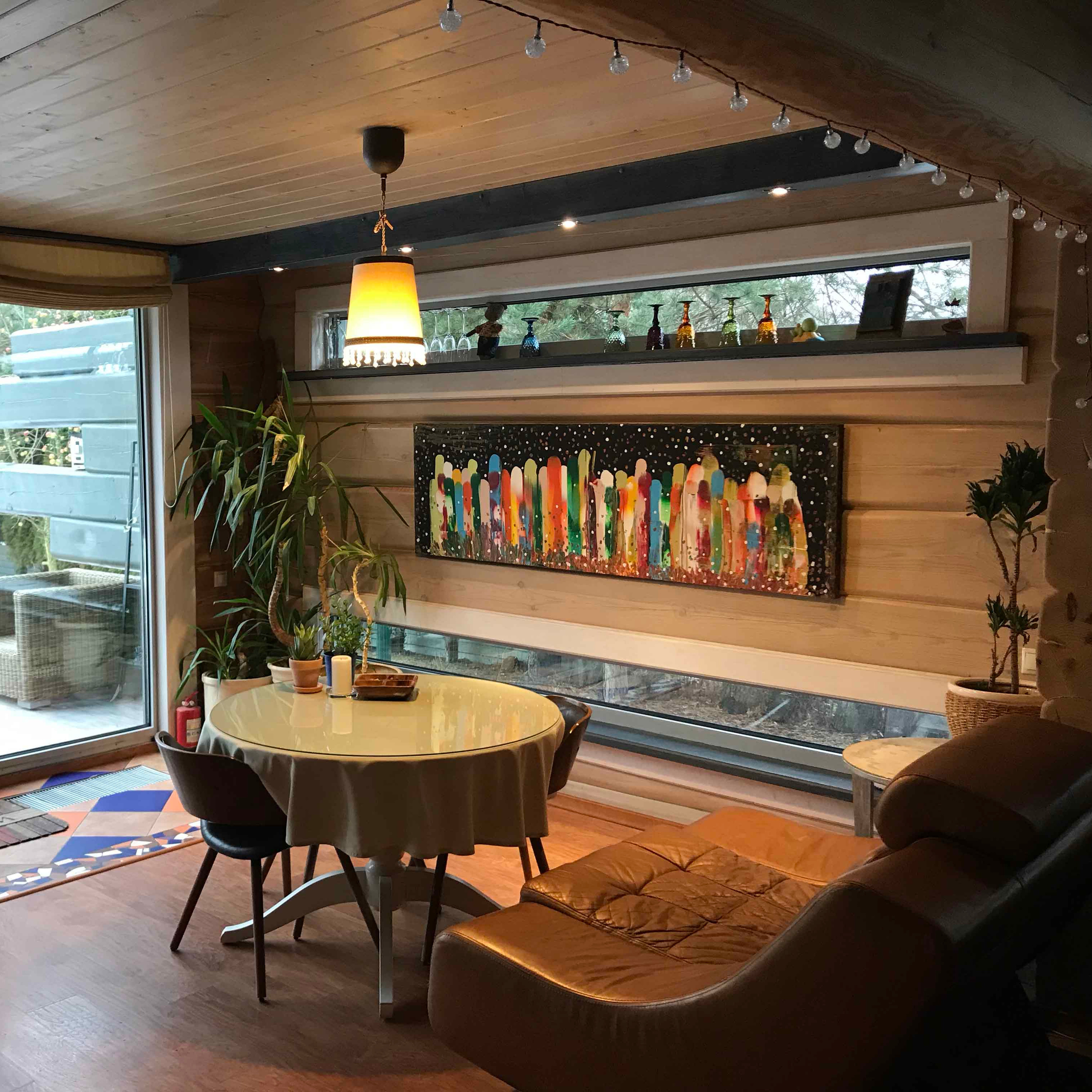 Работы в интерьере. Сайт художника Елены Некрасовой