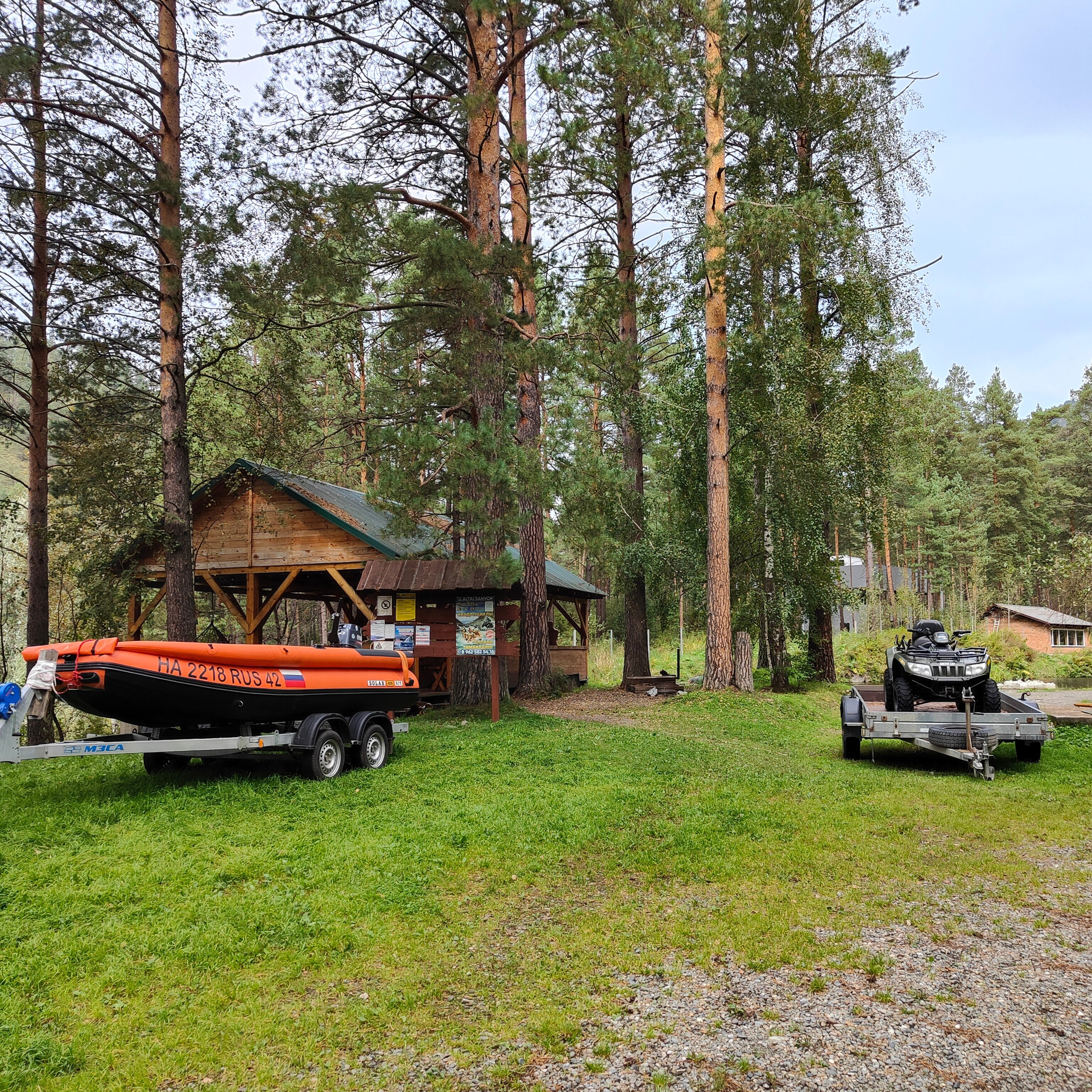 Панорамы Катуни и река Сема в Ботаническом саду. Фотограф-документалист Мария Осокина