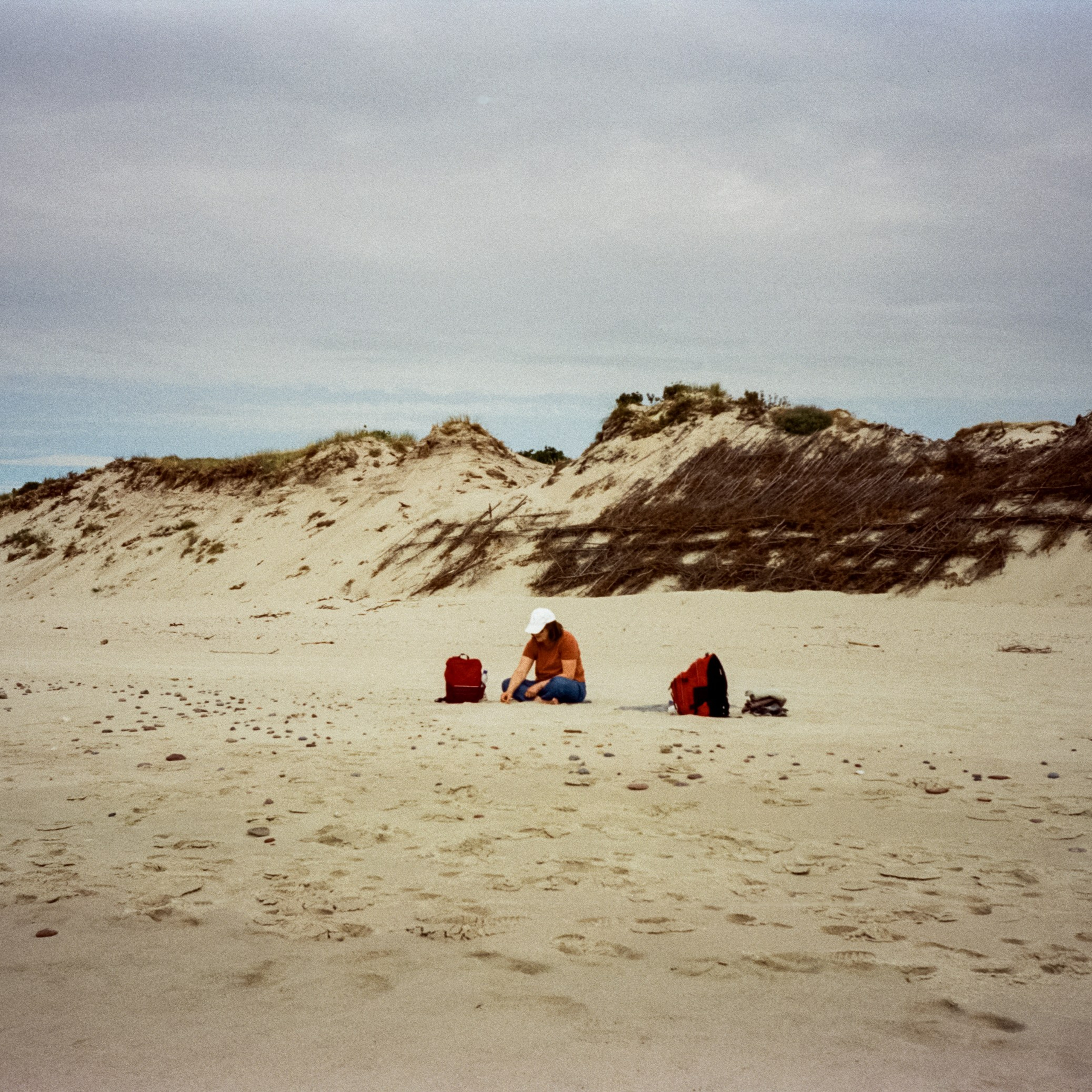 Море и дюны. Куршская коса рядом с высотой Эфа