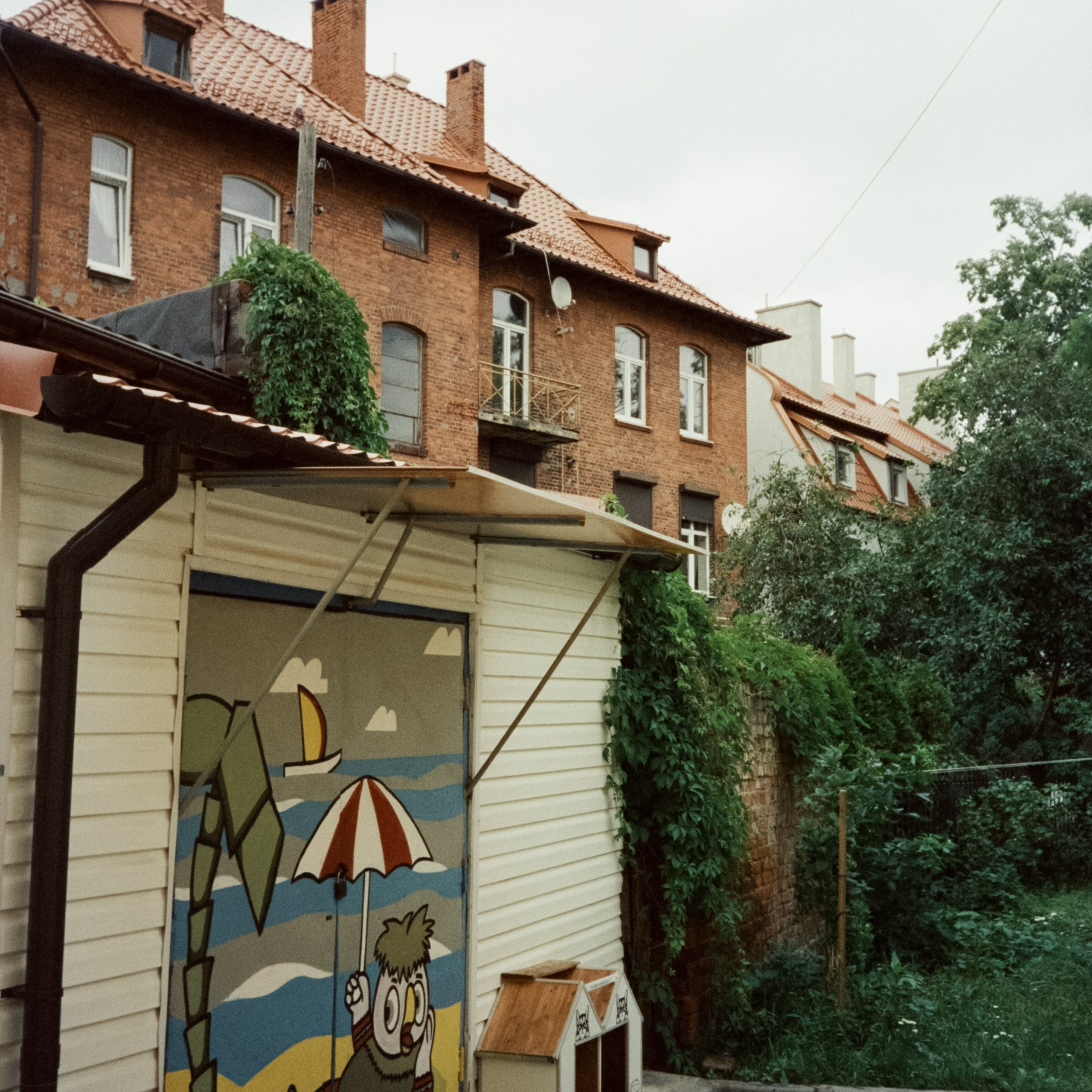 Прогулка по улочкам и дворикам Зеленоградска