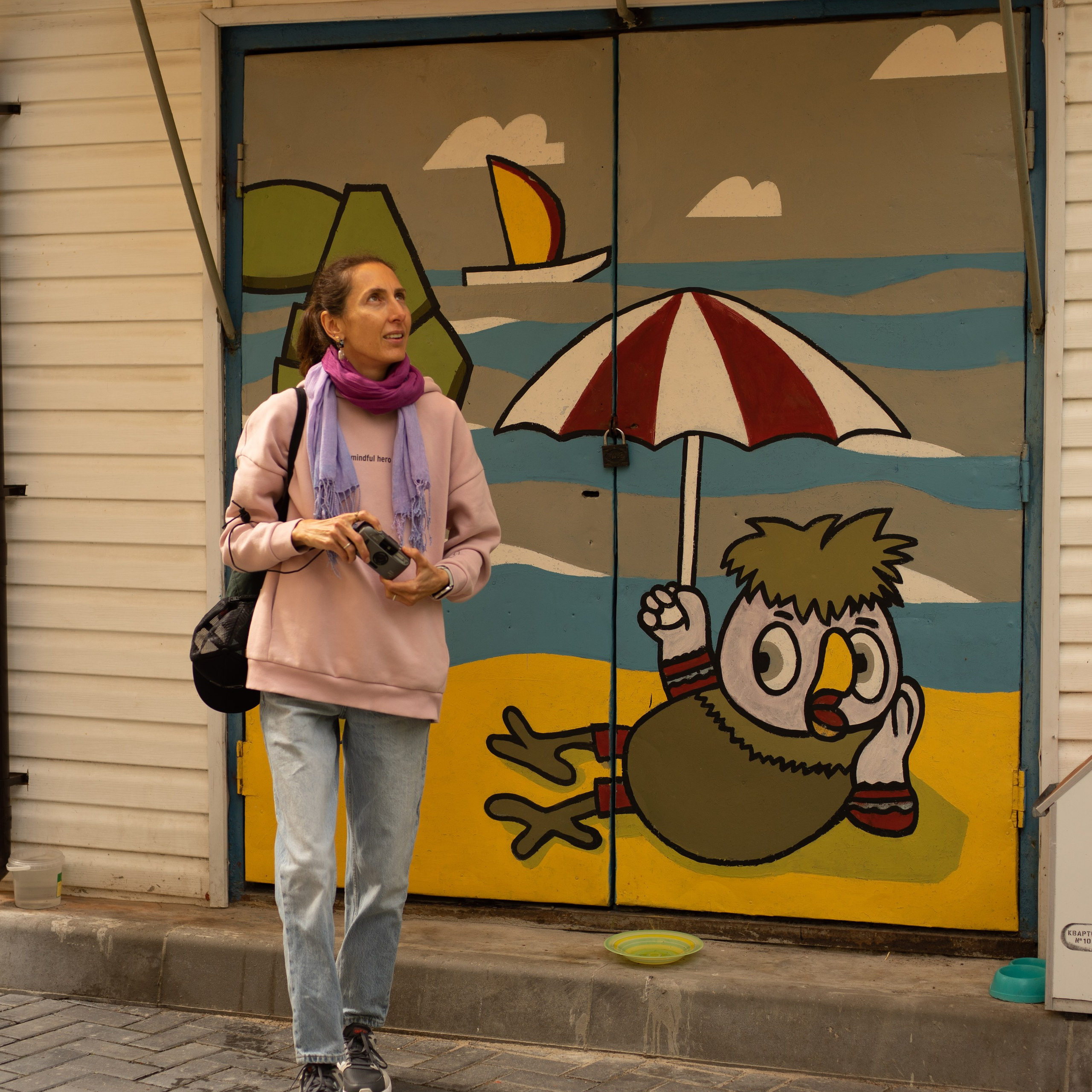 День в Зеленоградске. Суровая Балтика и пряничный кото-городок. Фотограф-документалист Мария Осокина