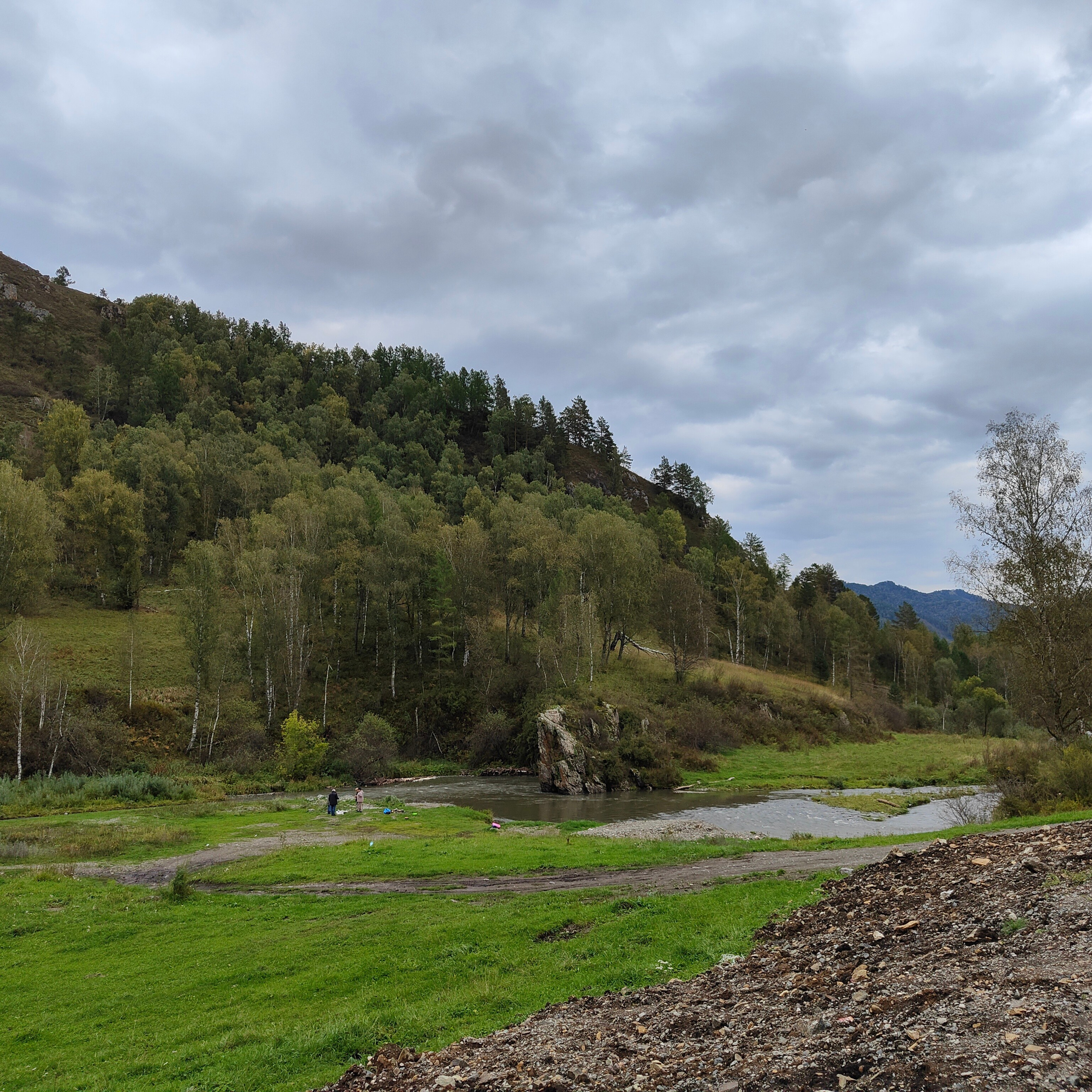 Мост Царская охота, село Черга в Верхах Алтая и Манжерокский порог. Фотограф-документалист Мария Осокина
