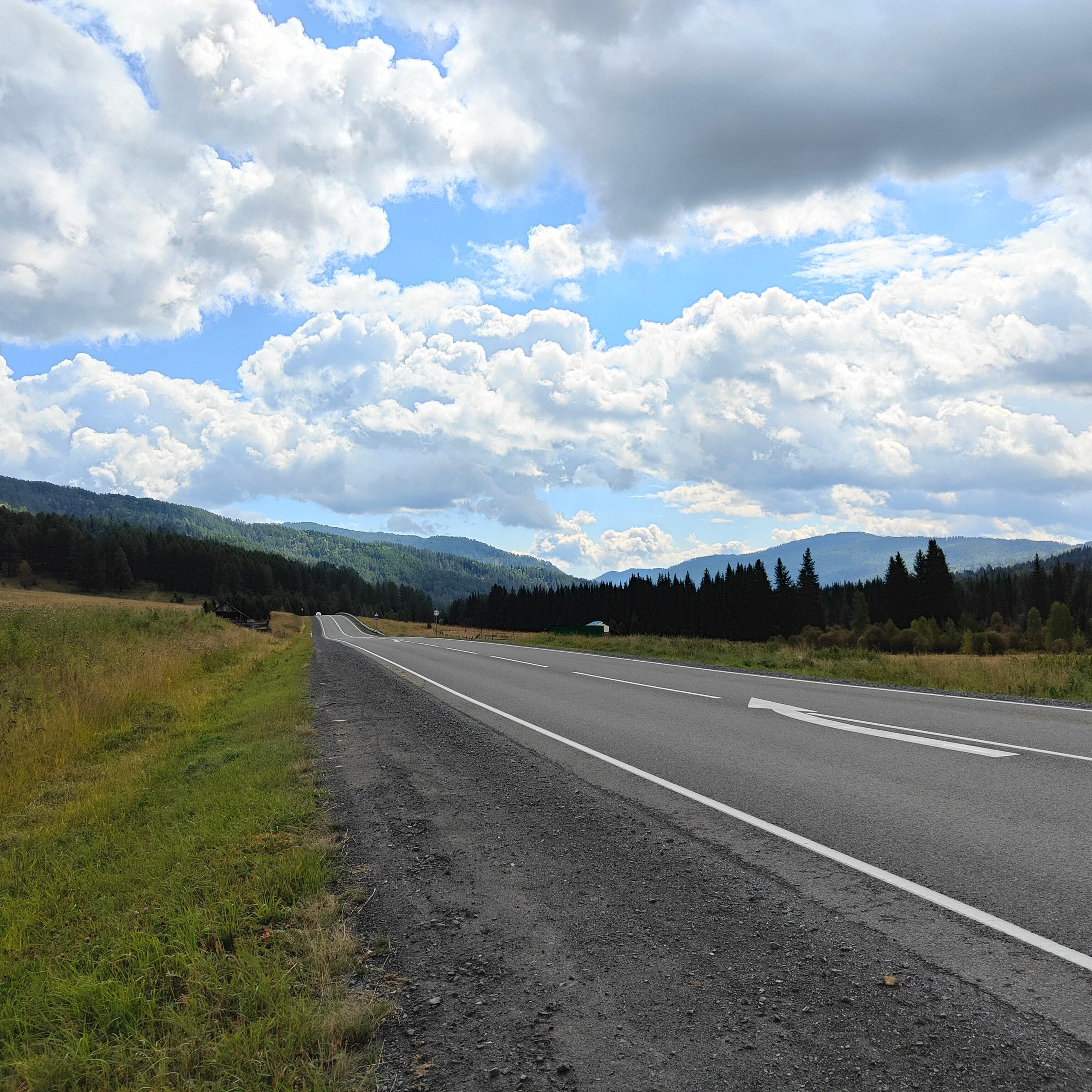 Дорога на Семинский перевал. Фотограф-документалист Мария Осокина