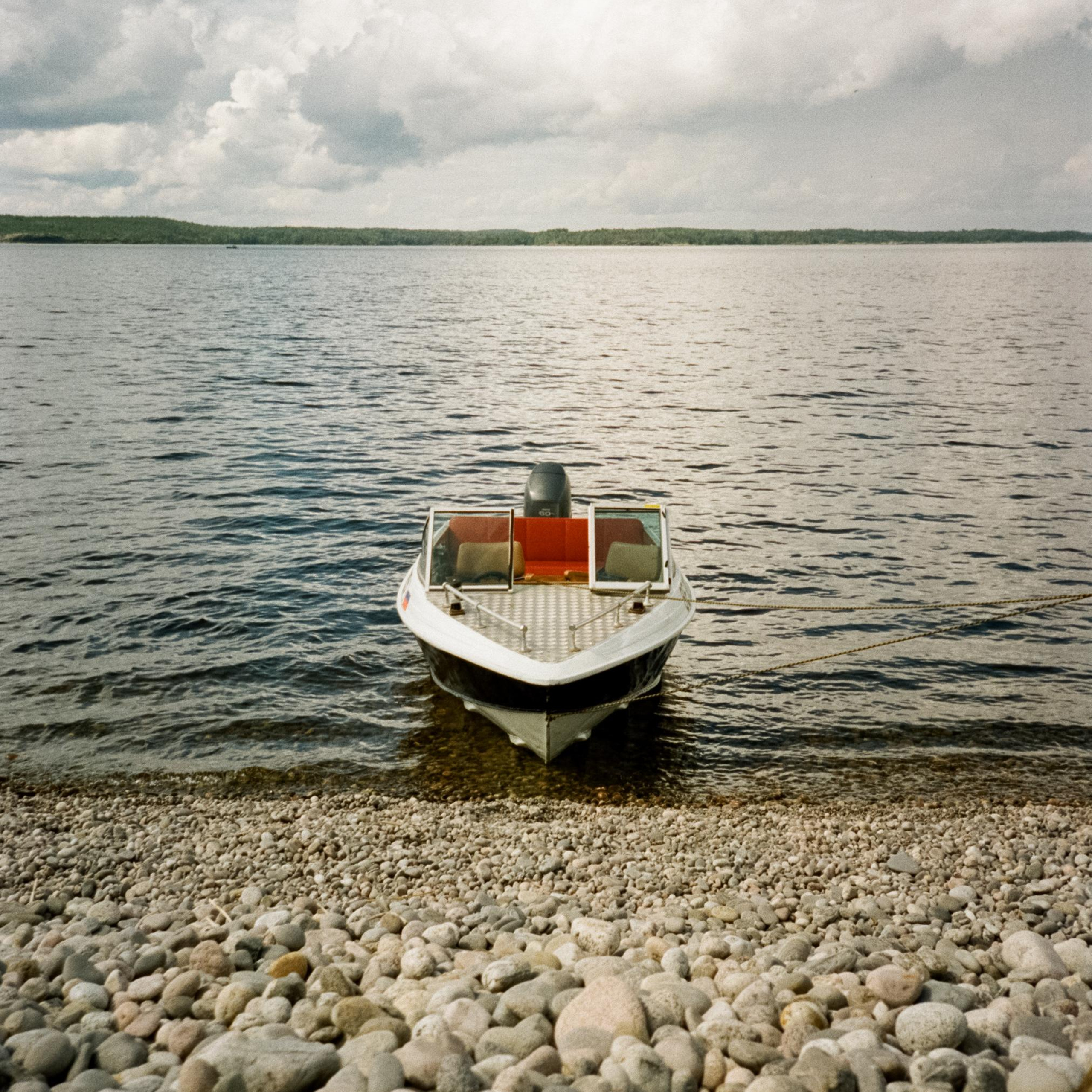 Ладожские шкеры. Прогулка на катере к островам