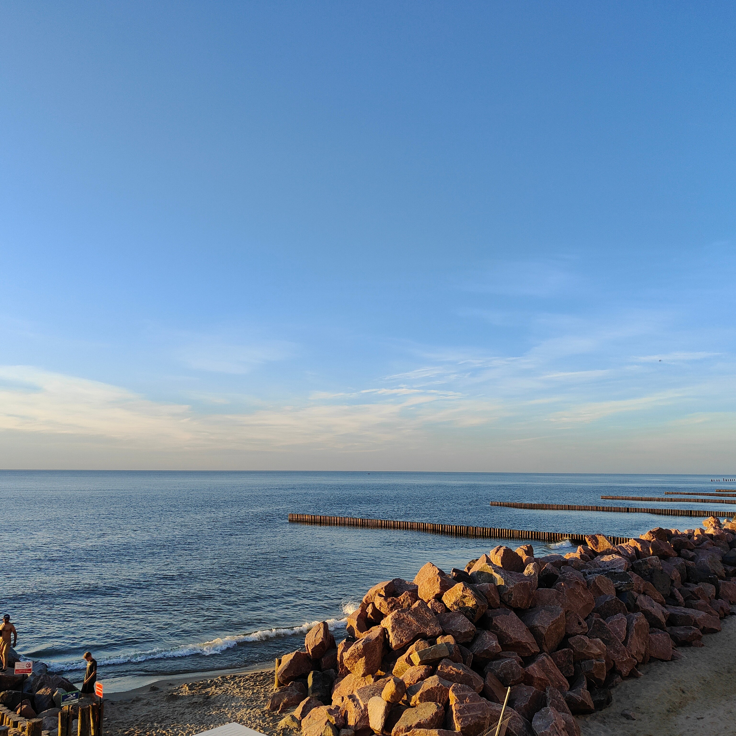 Пляж Малиновка в Зеленоградске и закат в Светлогорске. Фотограф-документалист Мария Осокина