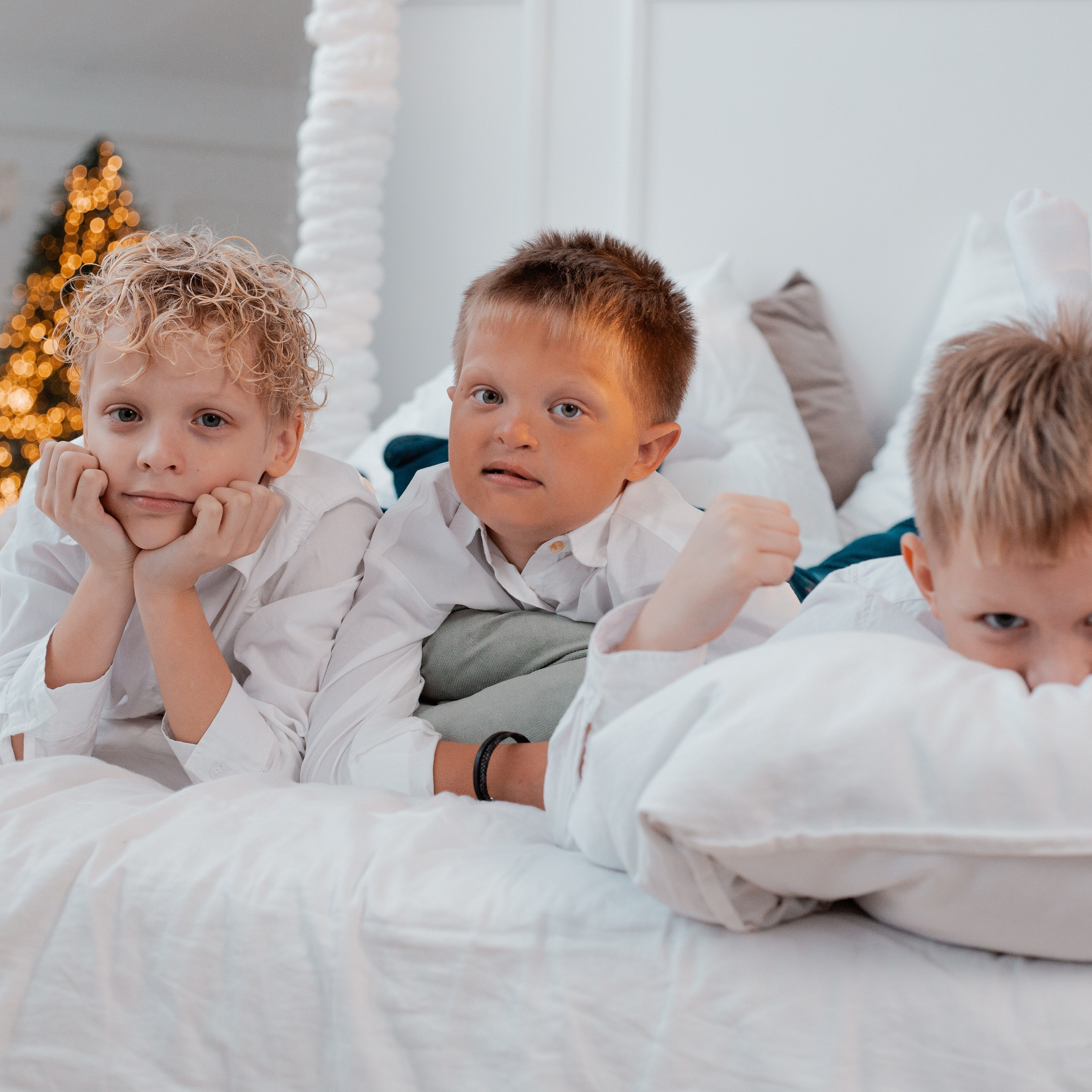 Инна с семьёй