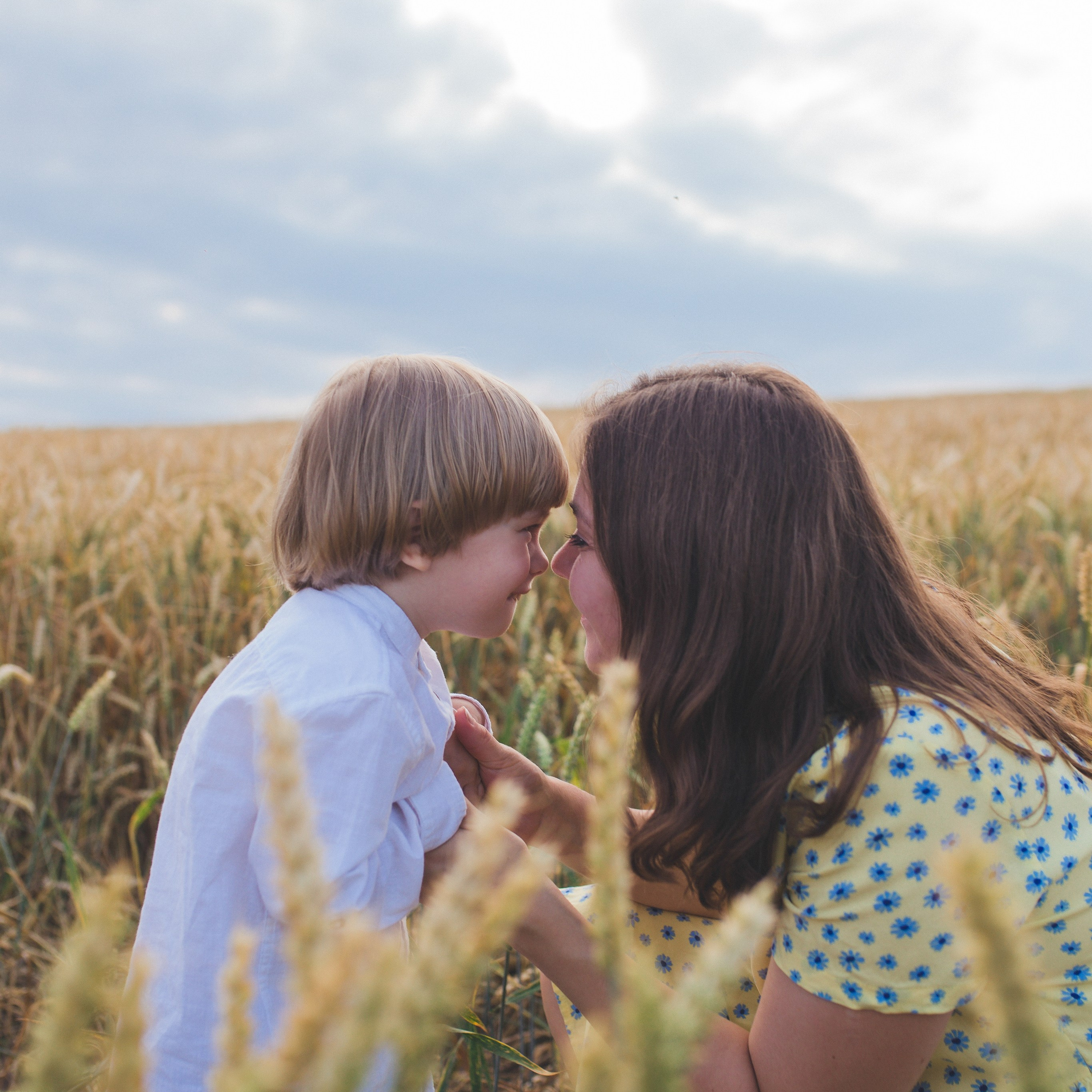 Мама с сыном