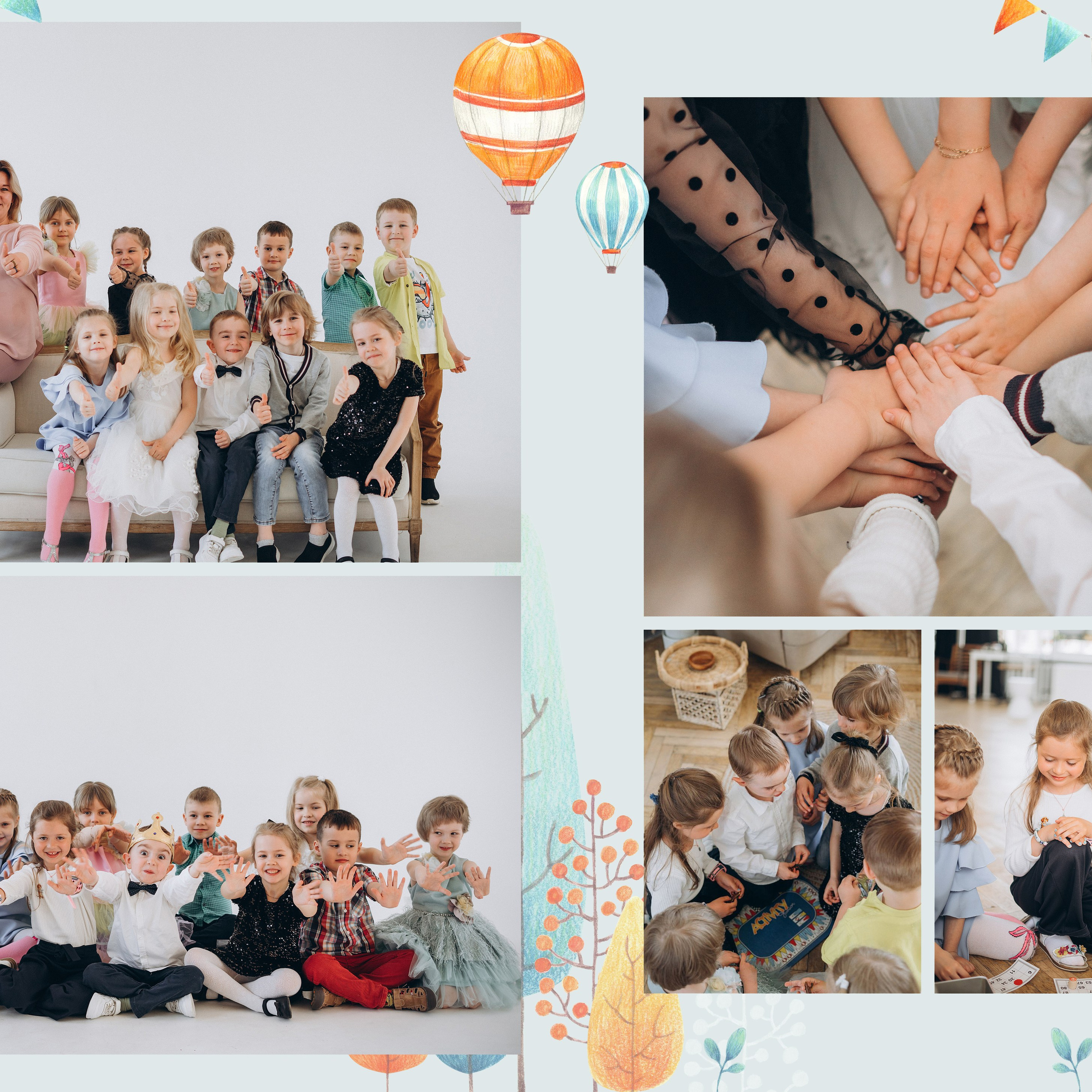 Выпускные альбомы для детского сада. Семейный и детский фотограф в Туле