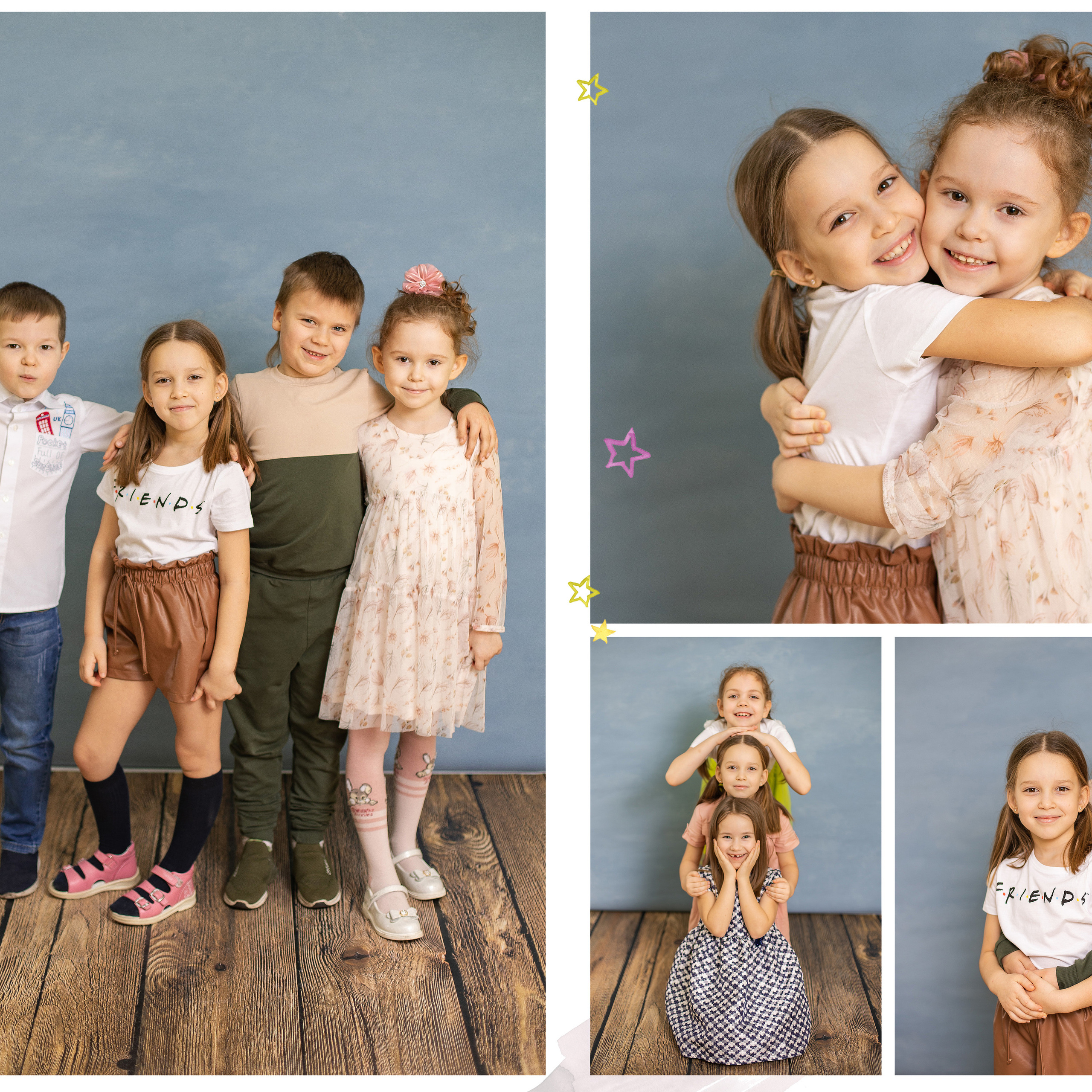 Выпускные альбомы для детского сада. Семейный и детский фотограф в Туле