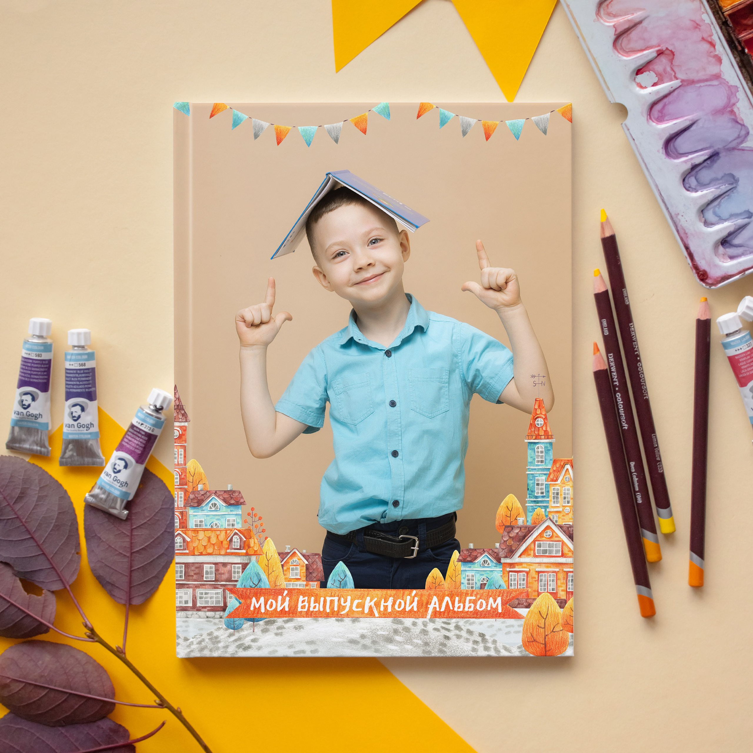 Выпускные альбомы для детского сада. Семейный и детский фотограф в Туле