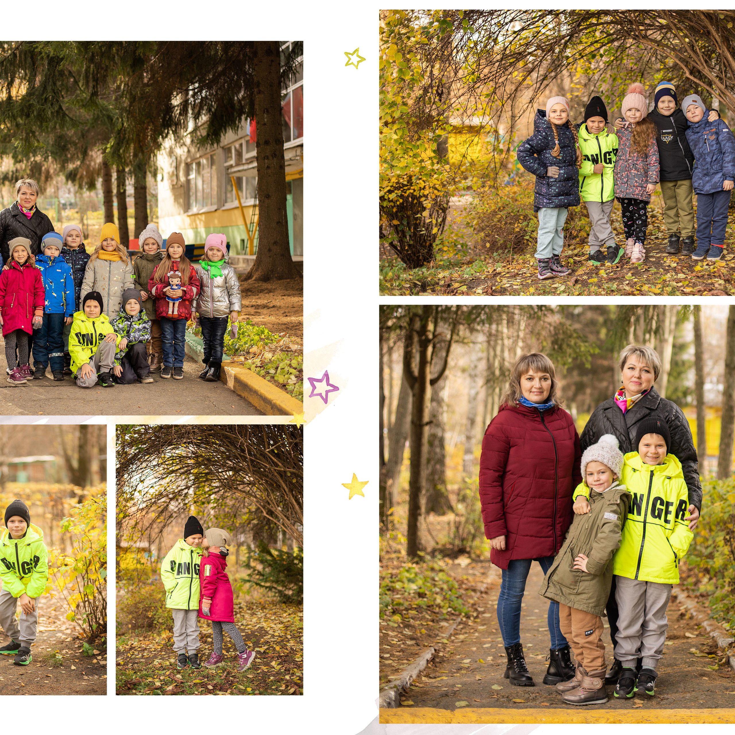 Выпускные альбомы для детского сада. Семейный и детский фотограф в Туле