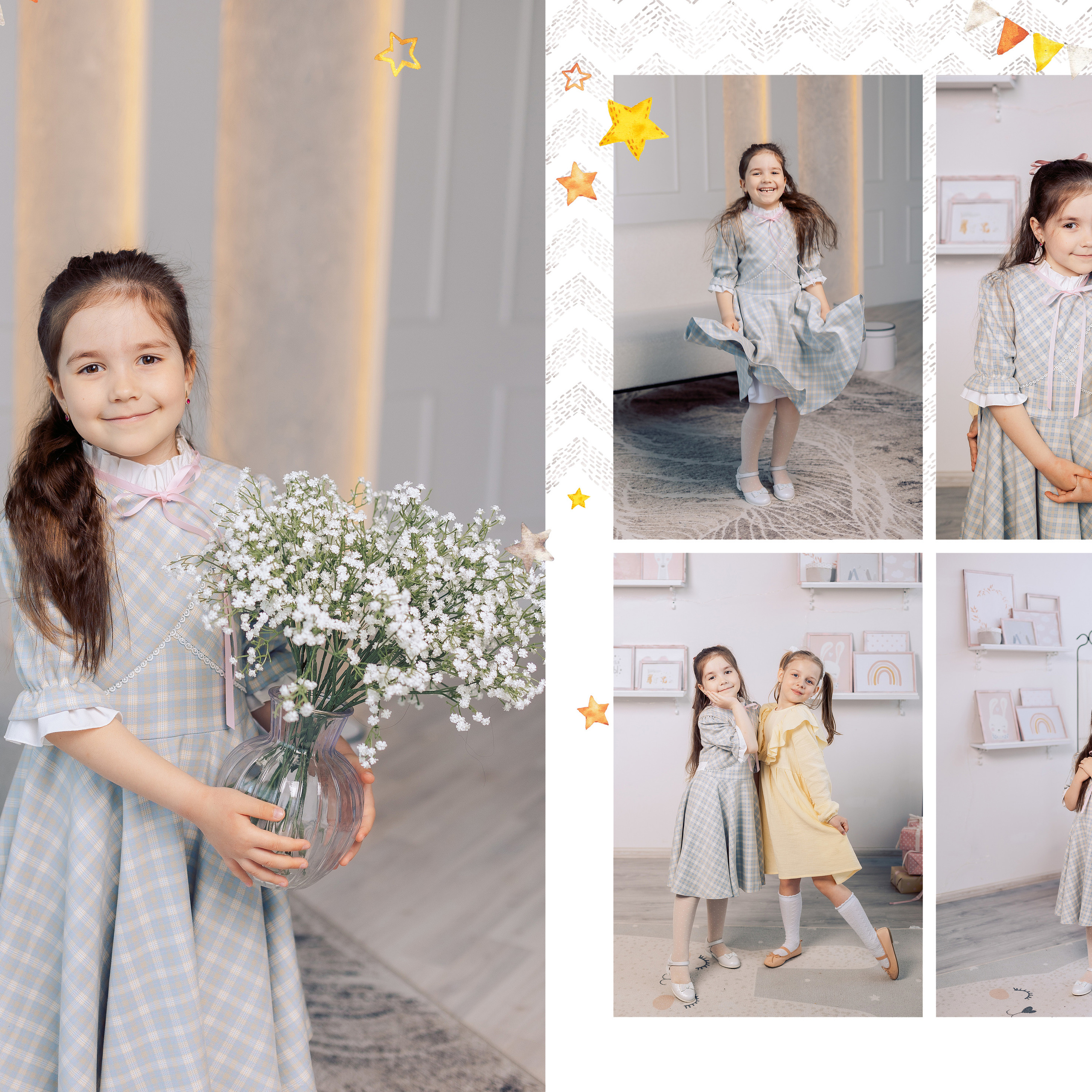 Выпускные альбомы для детского сада. Семейный и детский фотограф в Туле