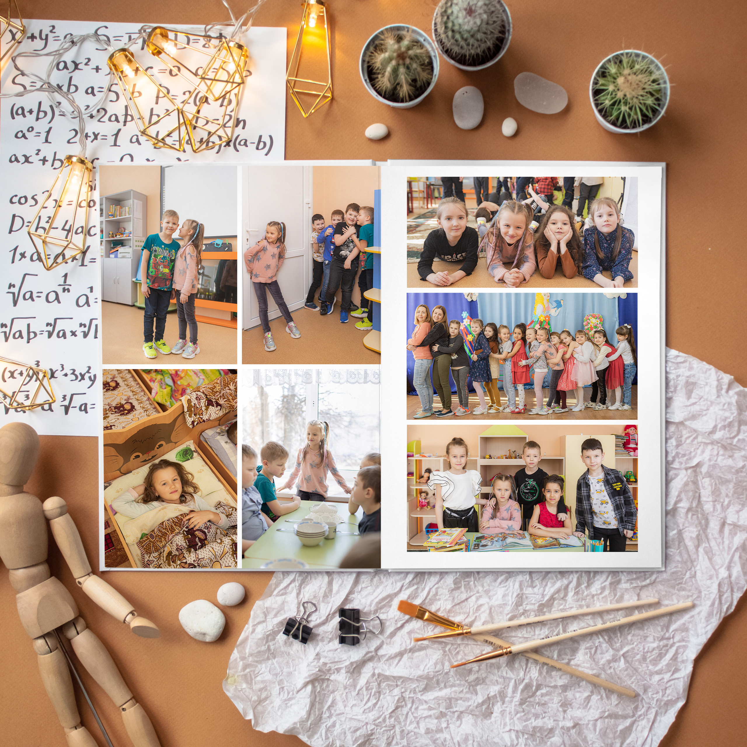 Выпускные альбомы для детского сада. Семейный и детский фотограф в Туле