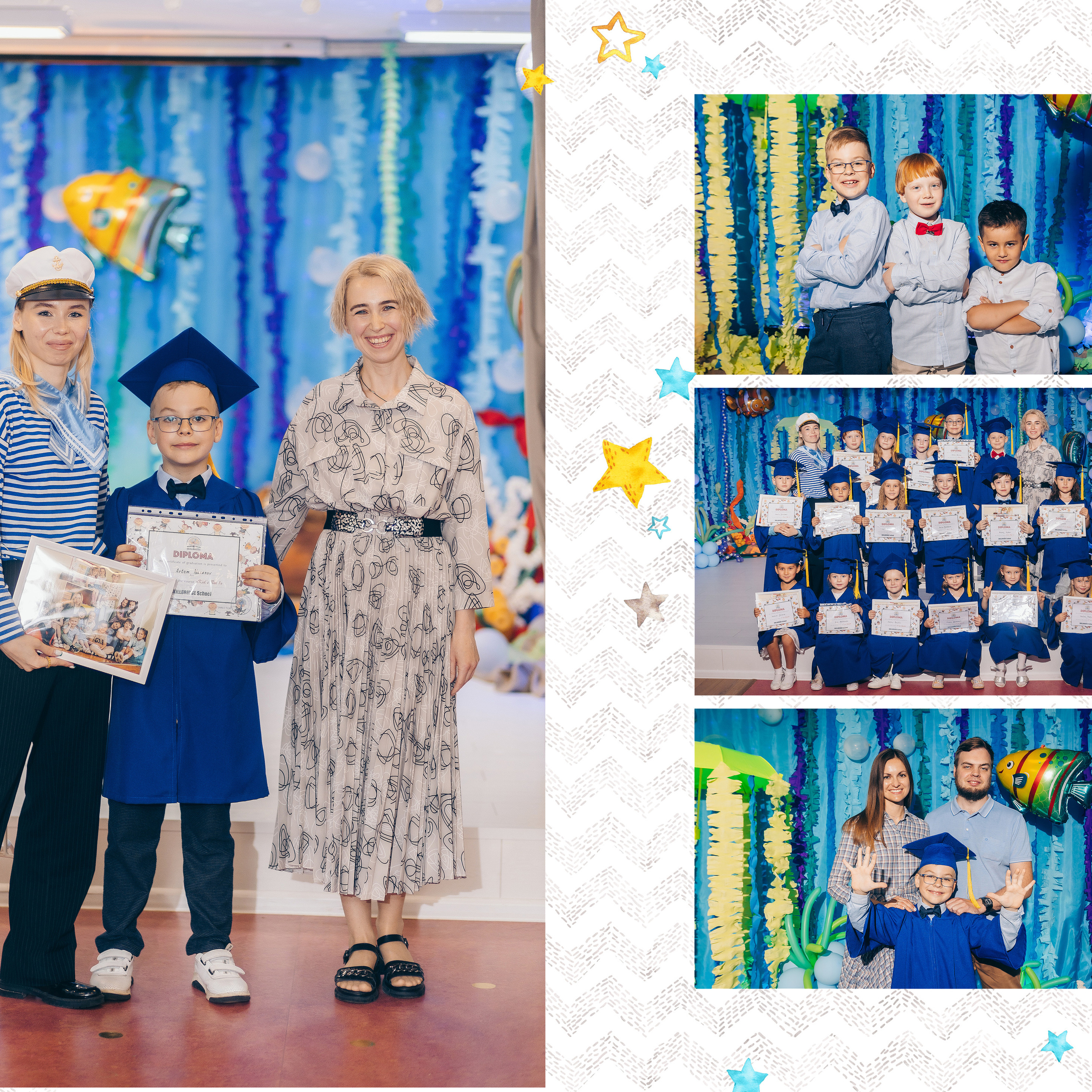 Выпускные альбомы для детского сада. Семейный и детский фотограф в Туле