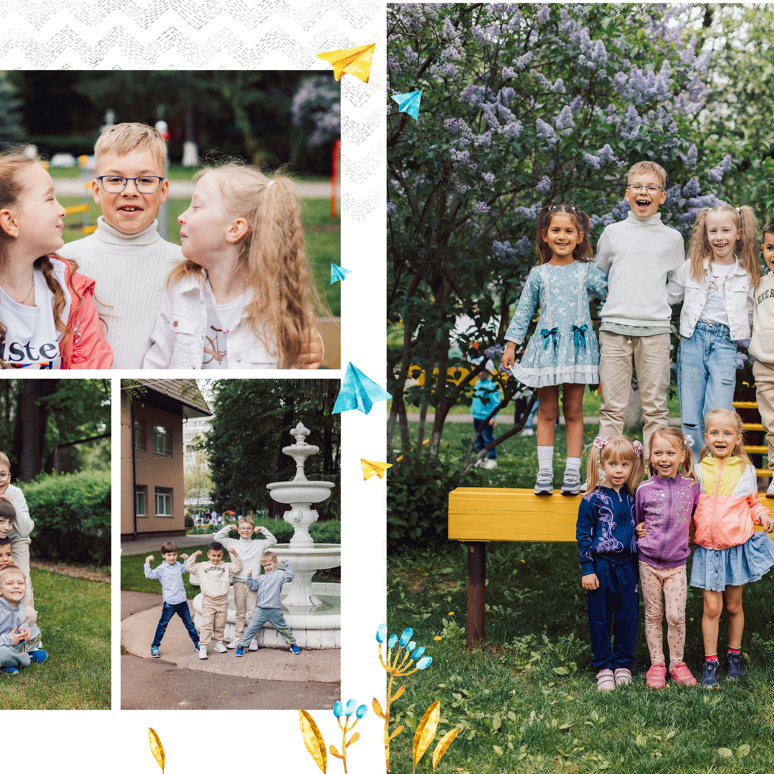 Выпускные альбомы для детского сада. Семейный и детский фотограф в Туле