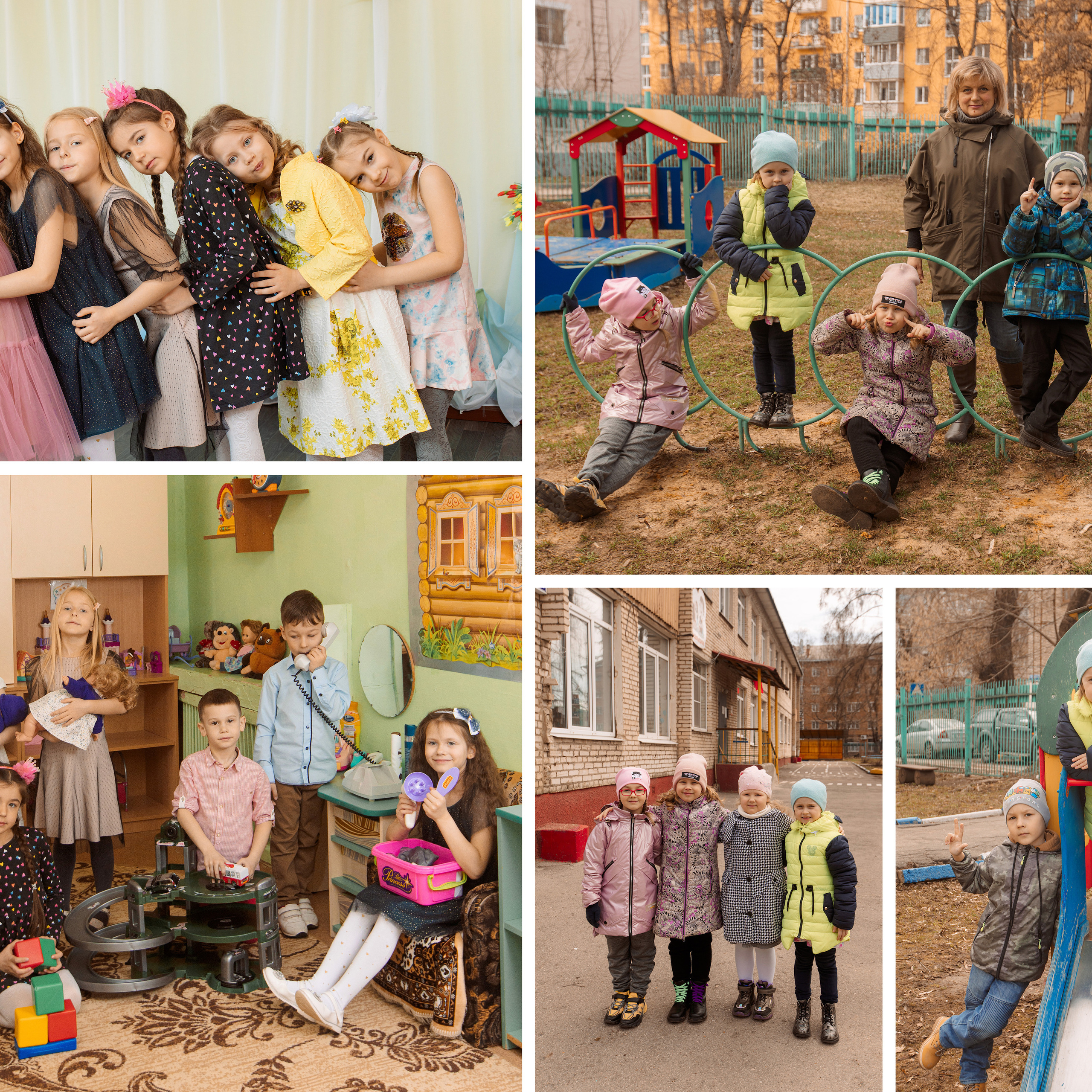 Выпускные альбомы для детского сада. Семейный и детский фотограф в Туле