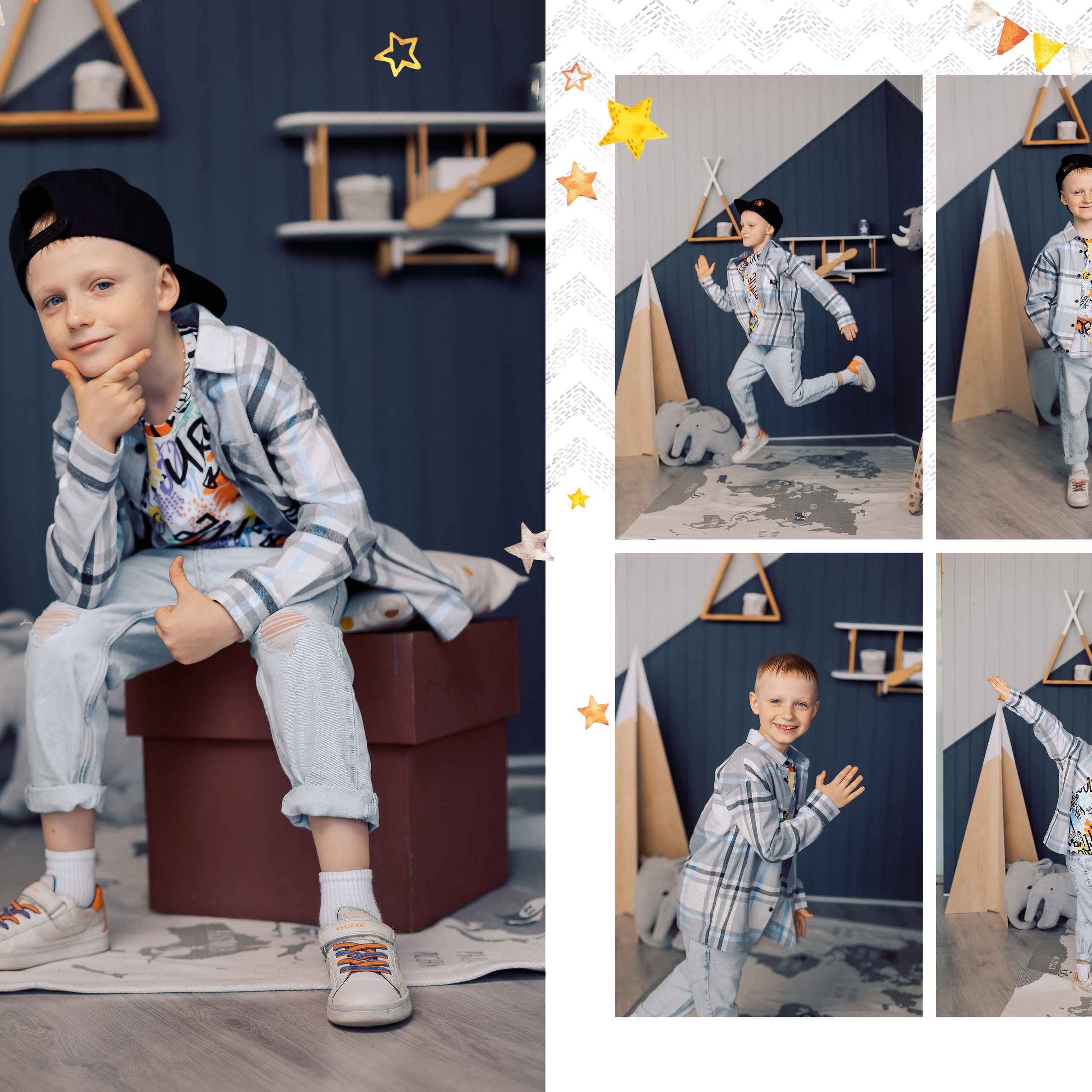 Выпускные альбомы для детского сада. Семейный и детский фотограф в Туле