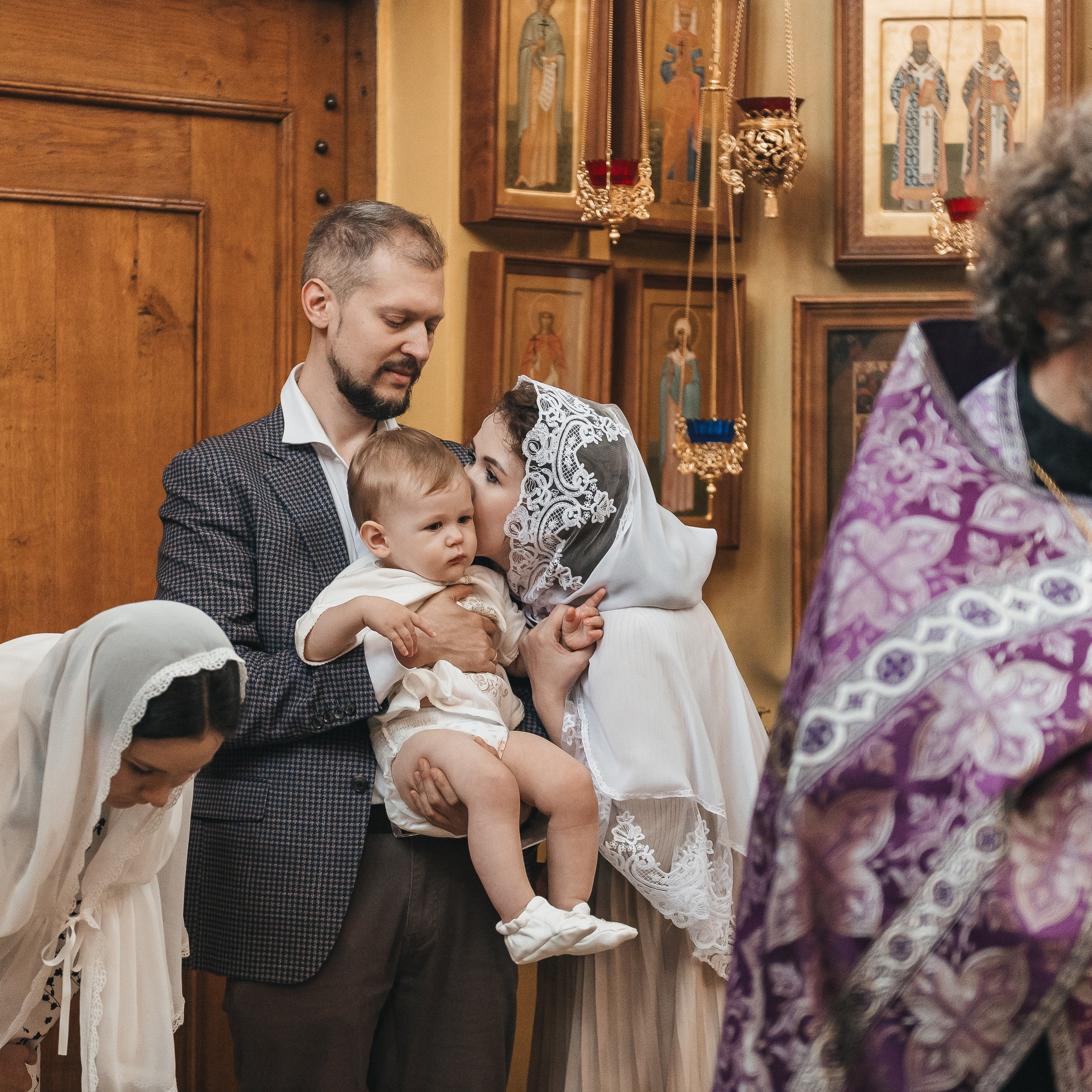 Крещение Миши