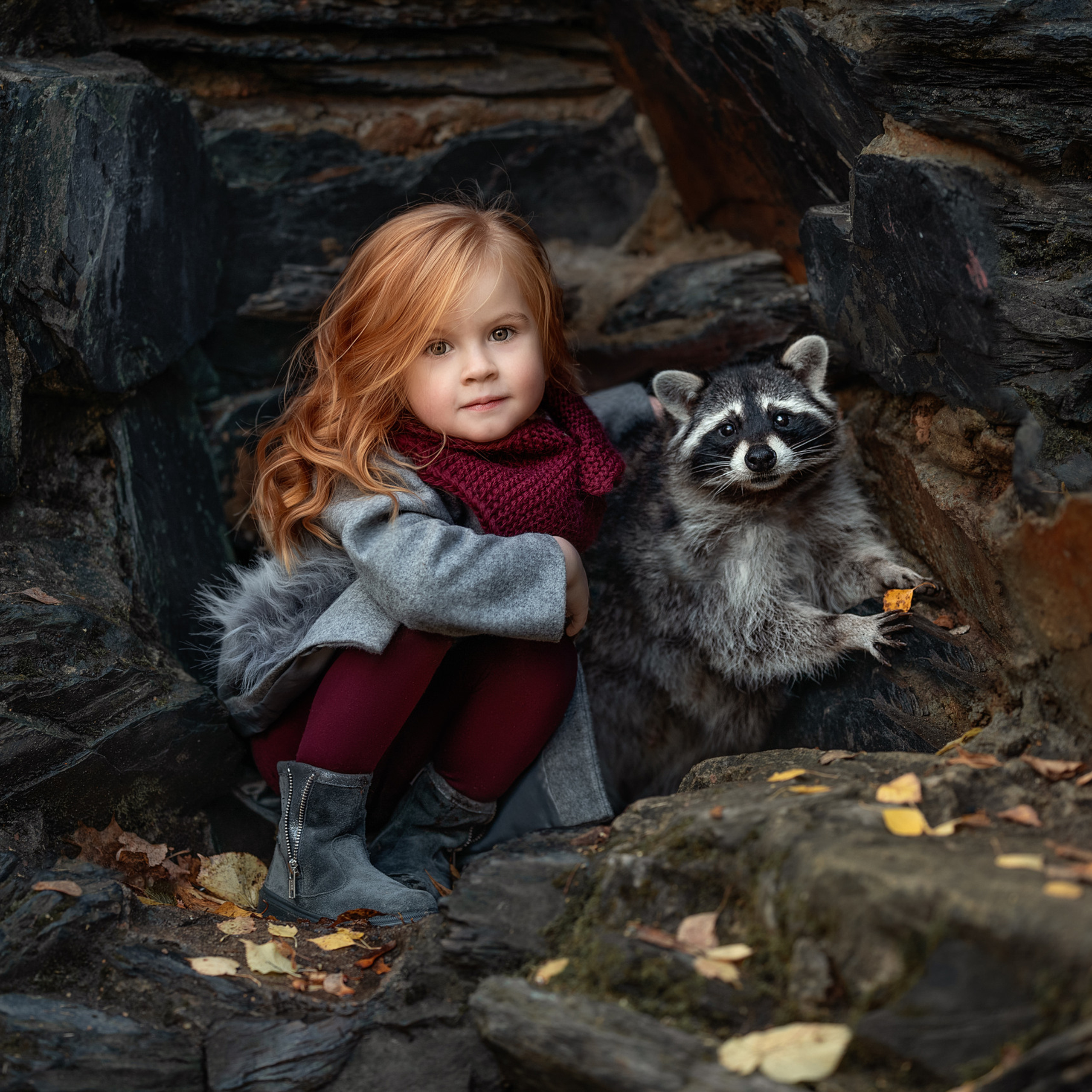 Детки с животными